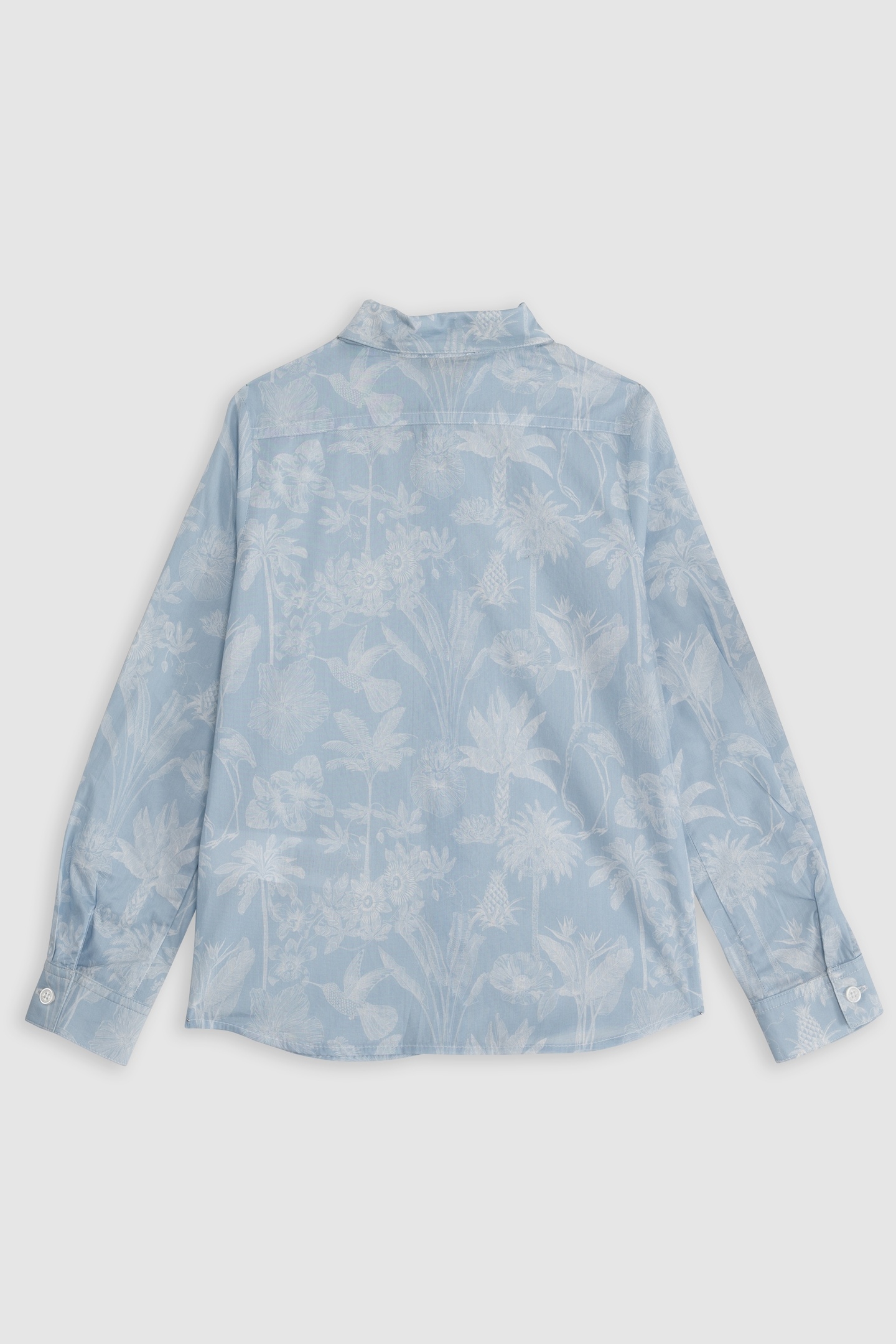 BLUE EXOTIC LIBERTY FABRIC SHIRT 2
