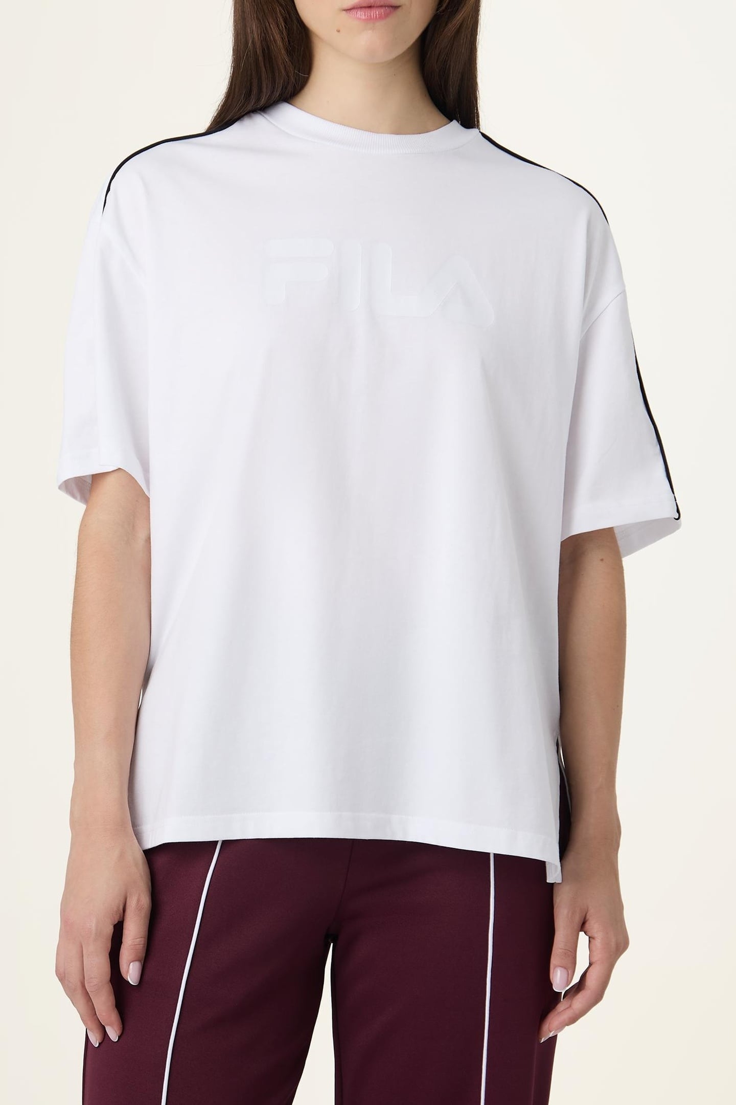 RIVOLI OVERSIZED GRAPHIC T-SHIRT BRIGHT WHITE 1