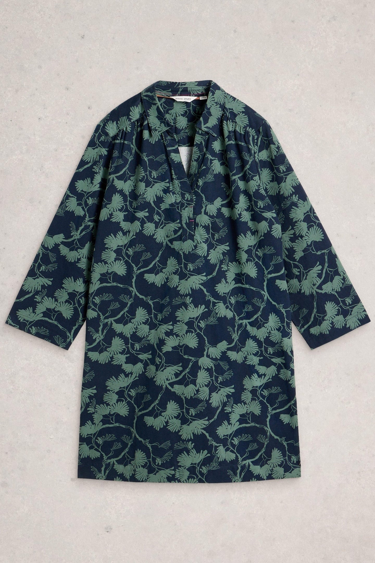 BLAKE CORD TUNIC NAVY PRINT 3