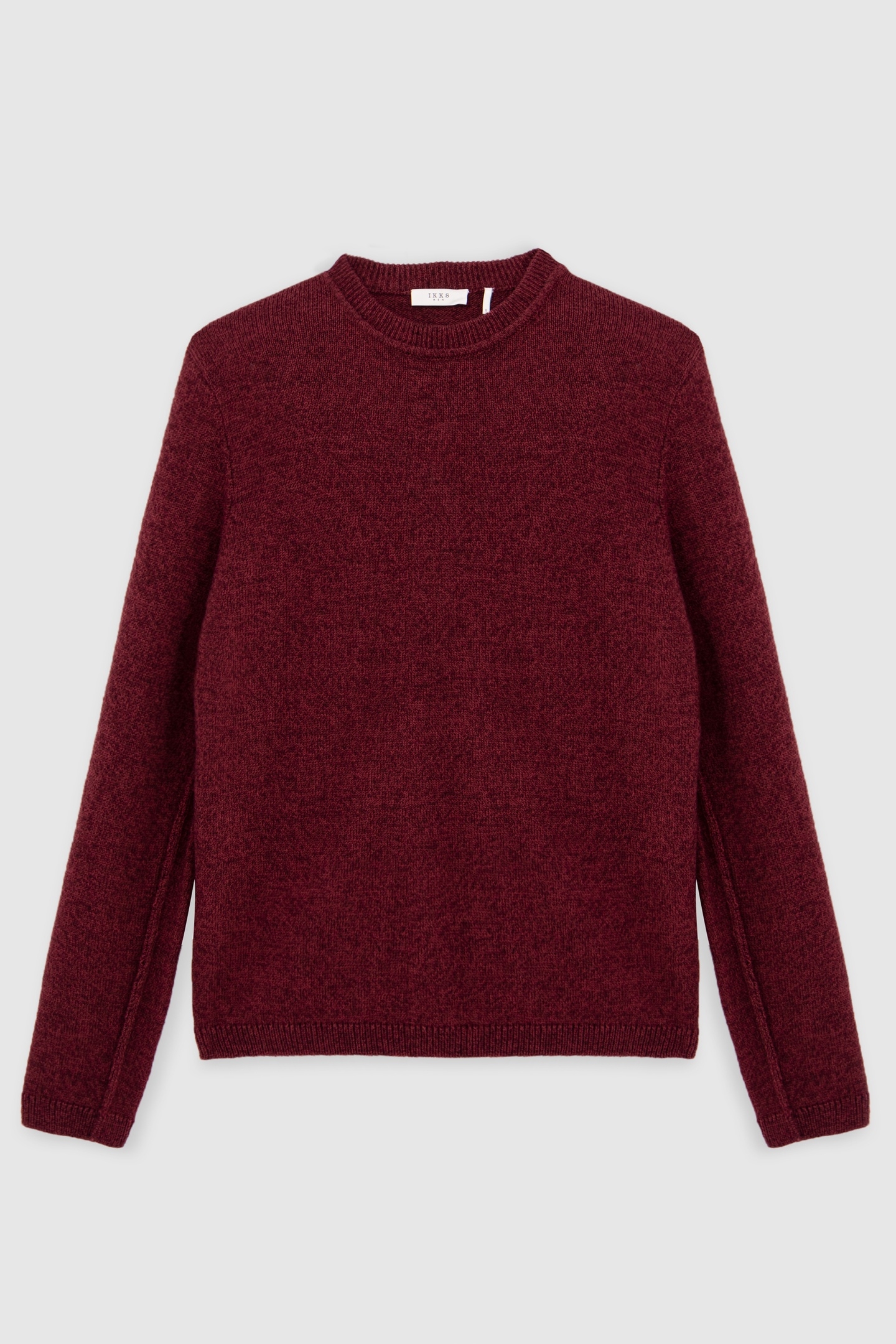 DARK RED KNIT SWEATER 4