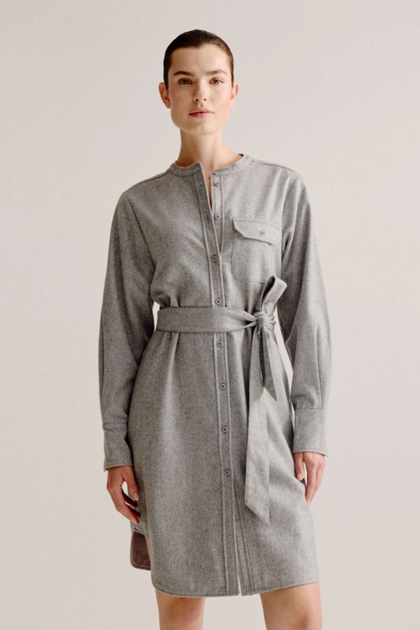 LAUREEN DRESS GREY 2