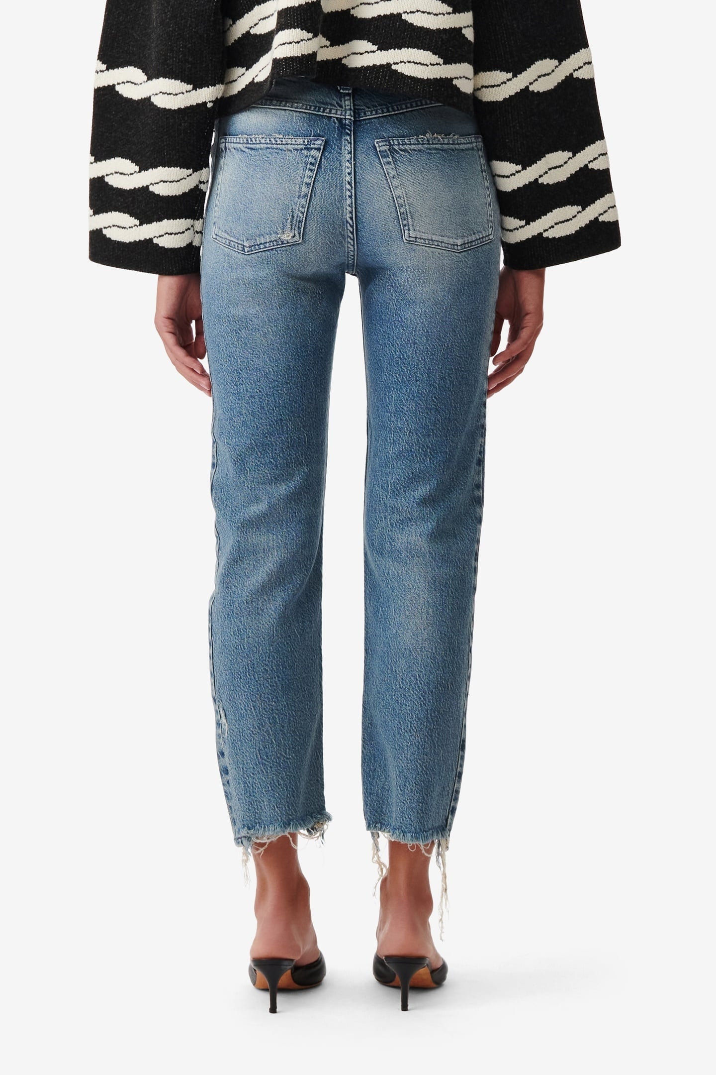 ALBURY TROUSER MID BLUE DESTROY 4