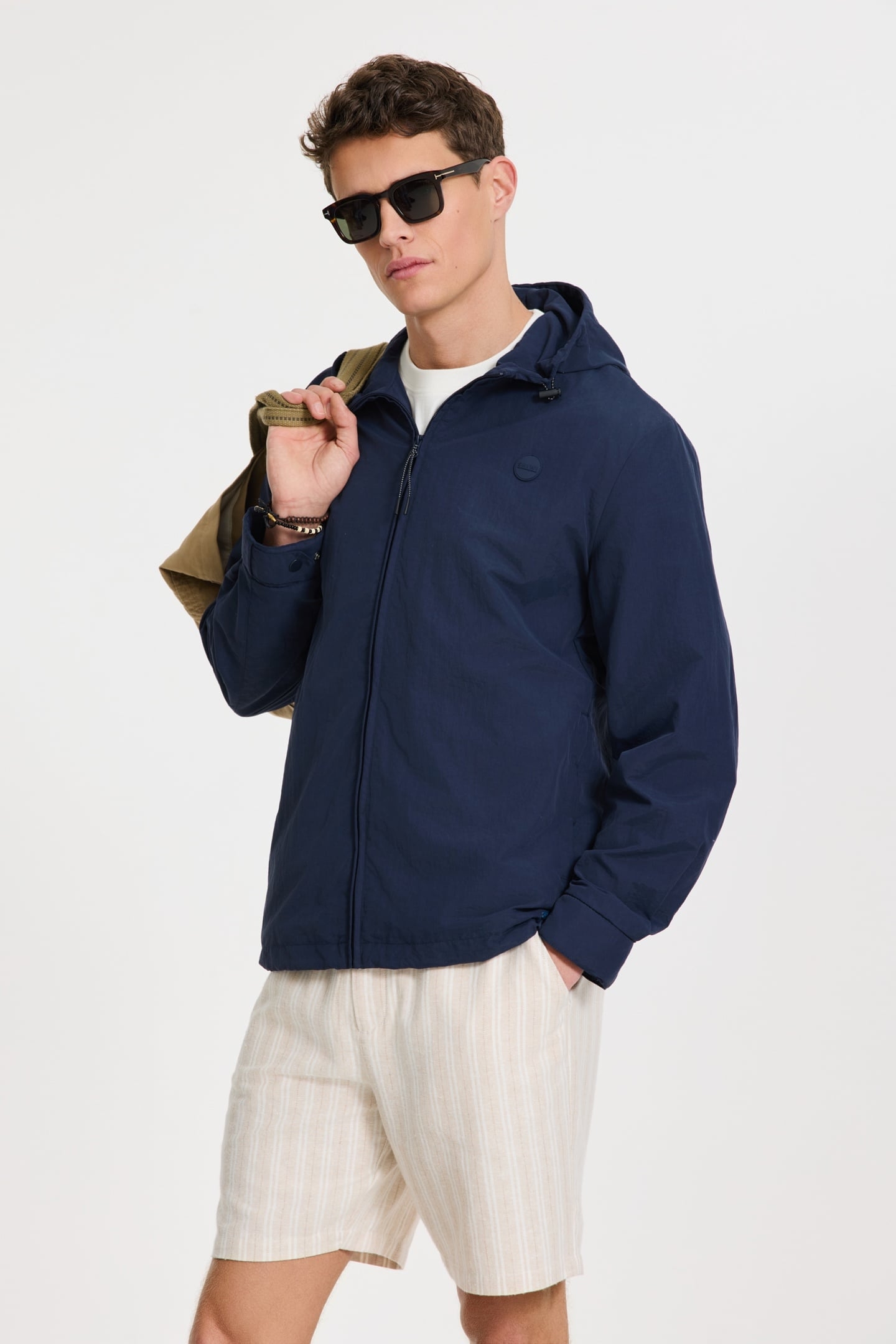 NASH JACKET SOLID BLUE DARK NAVY 4