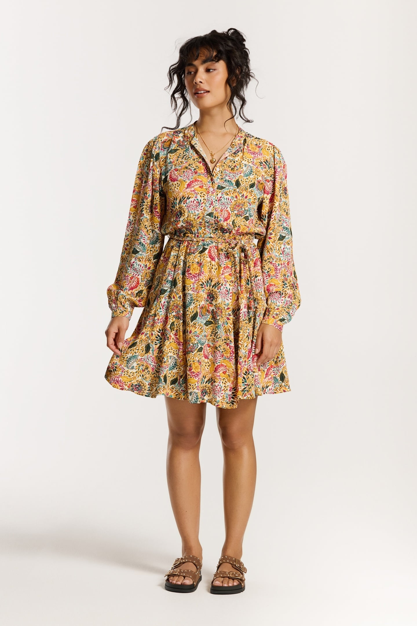 JOSETTE DRESS PAISLEY MULTICOLOUR PAISLEY 2