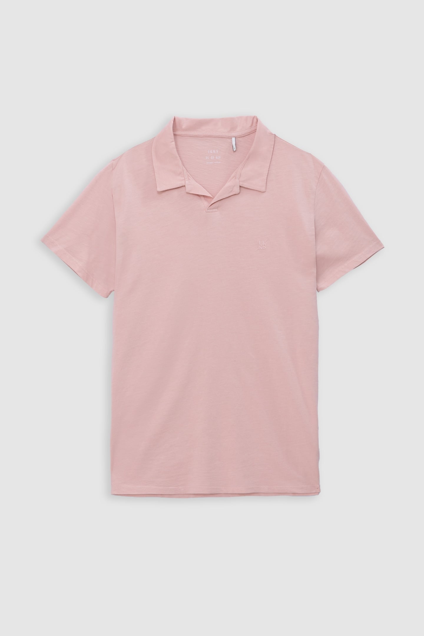 PINK ORGANIC COTTON POLO SHIRT 4