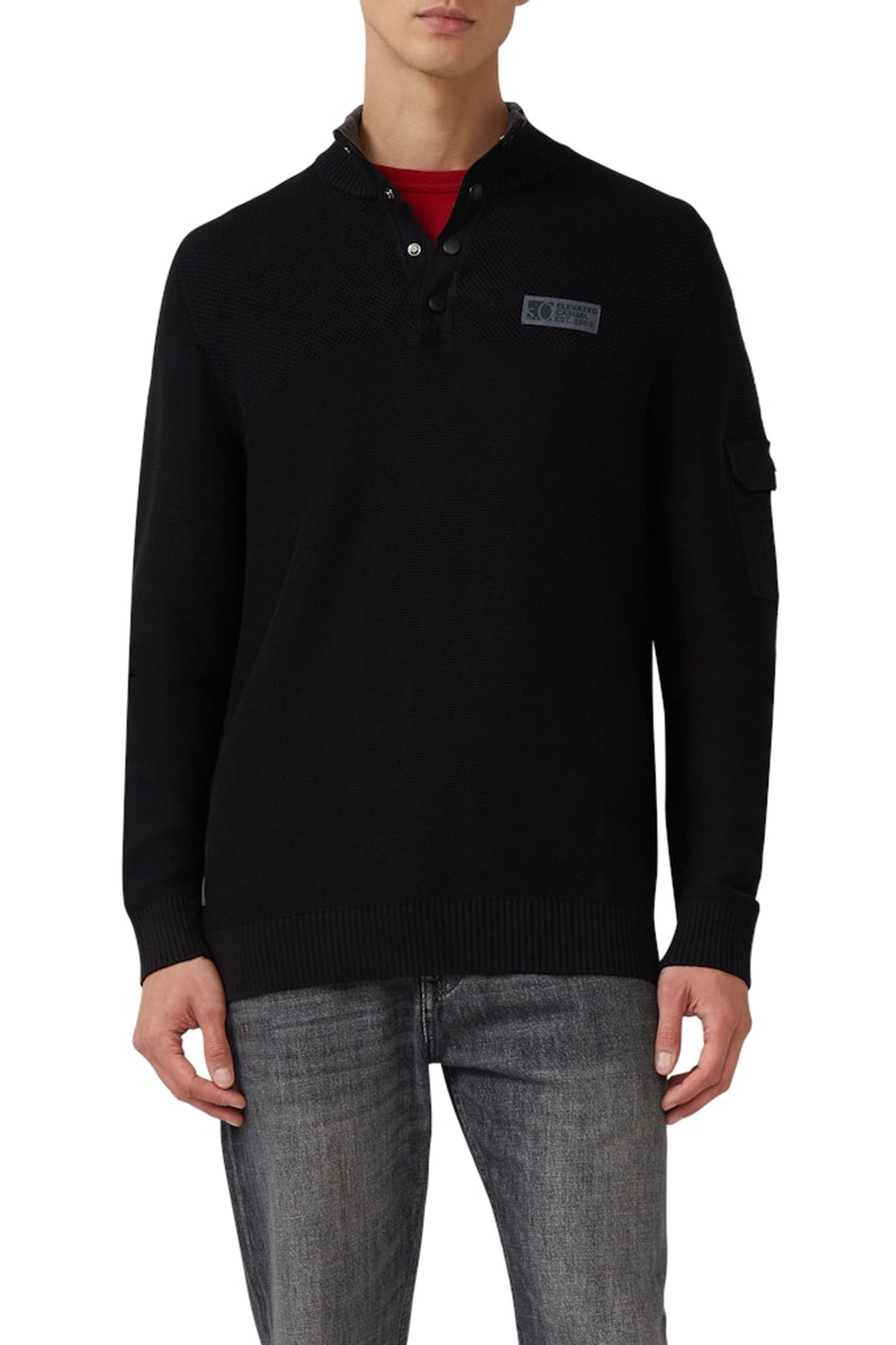 S.OLIVER PULLOVER BLACK 1