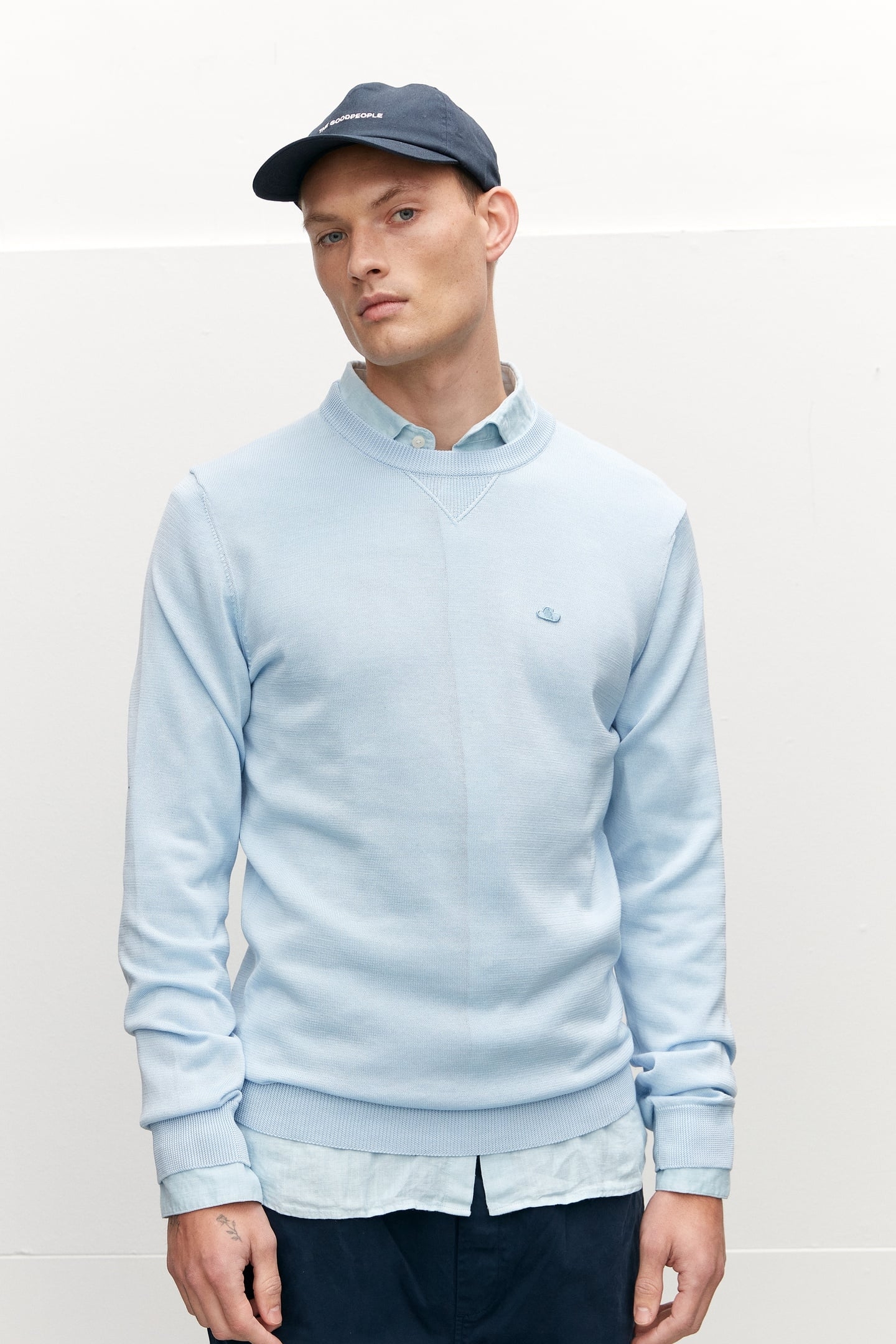 KOREAN KNITWEAR MID BLUE 1