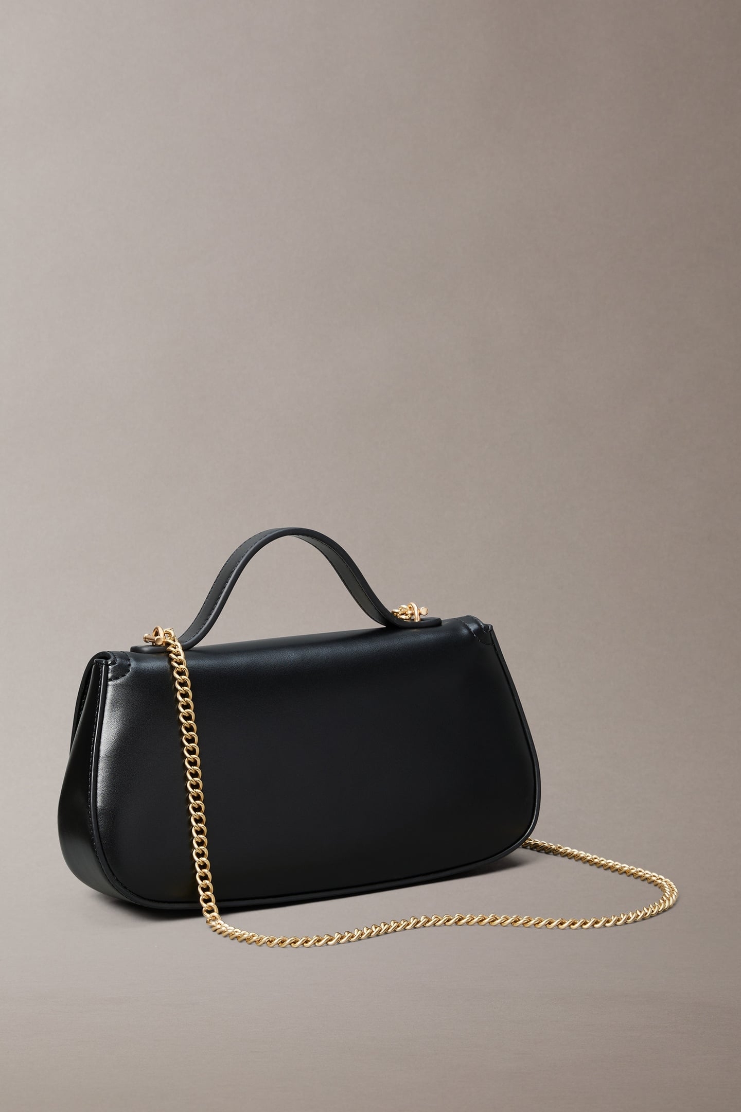 TOP HANDLE WITH CHAIN BLACK/ANTIQUE LIGHT GOLD 4