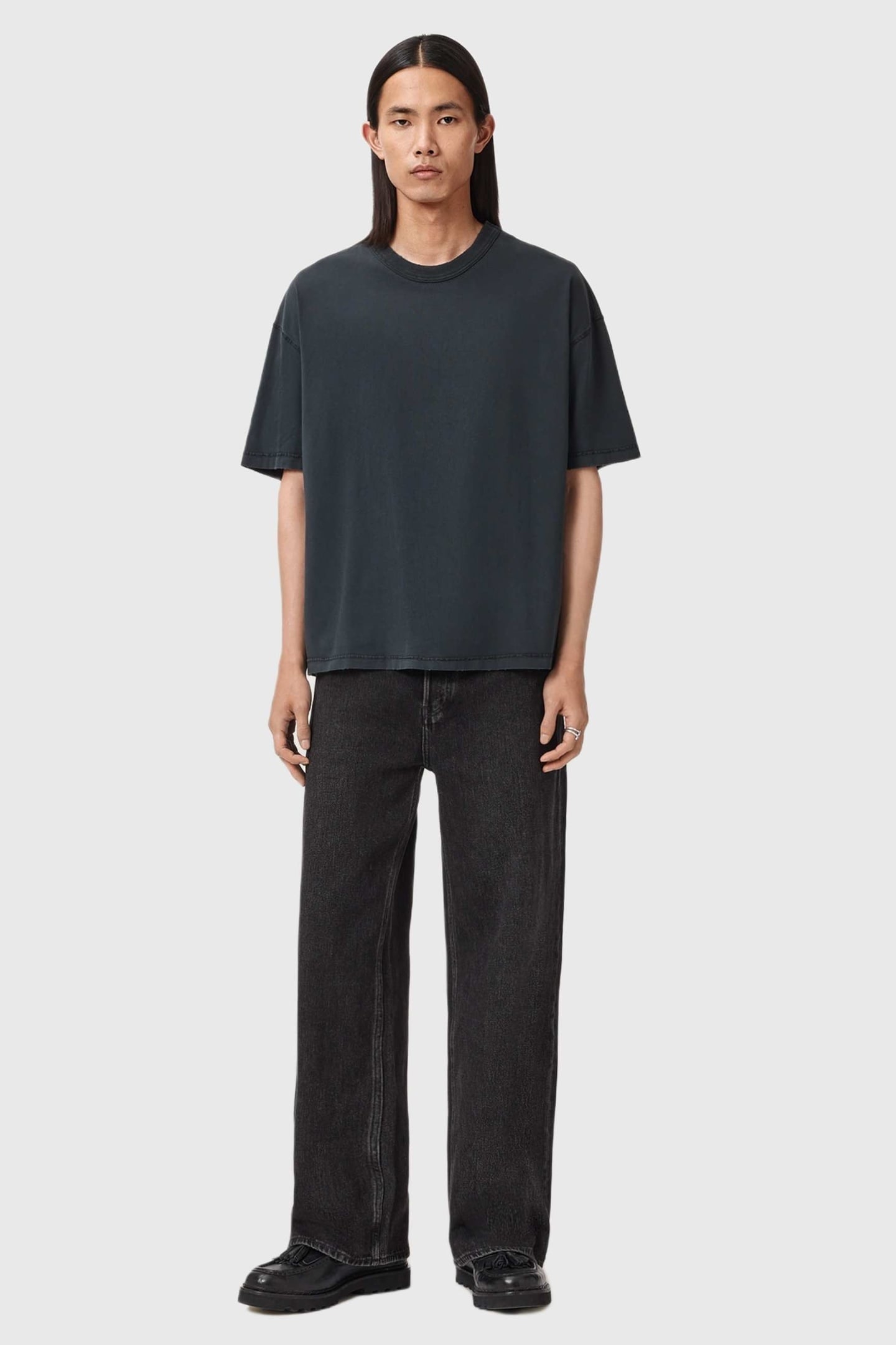 COLE SS CREW WASHED BLACK 6