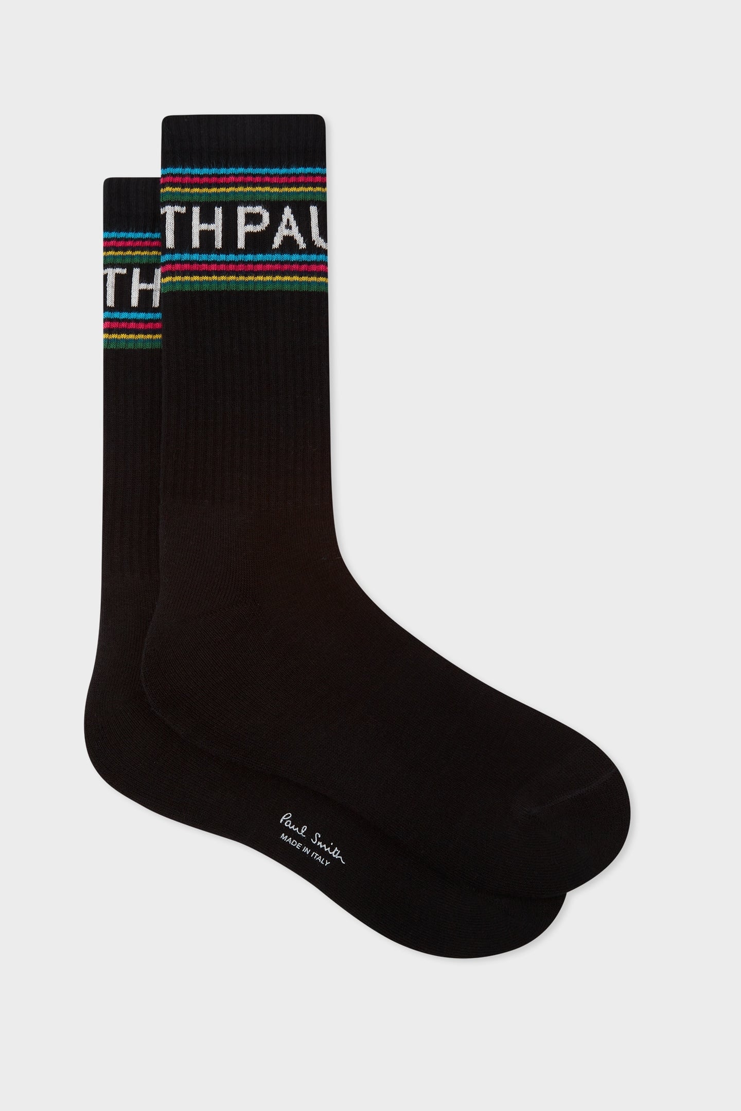 SOCK LOGO BIG BLACK 1