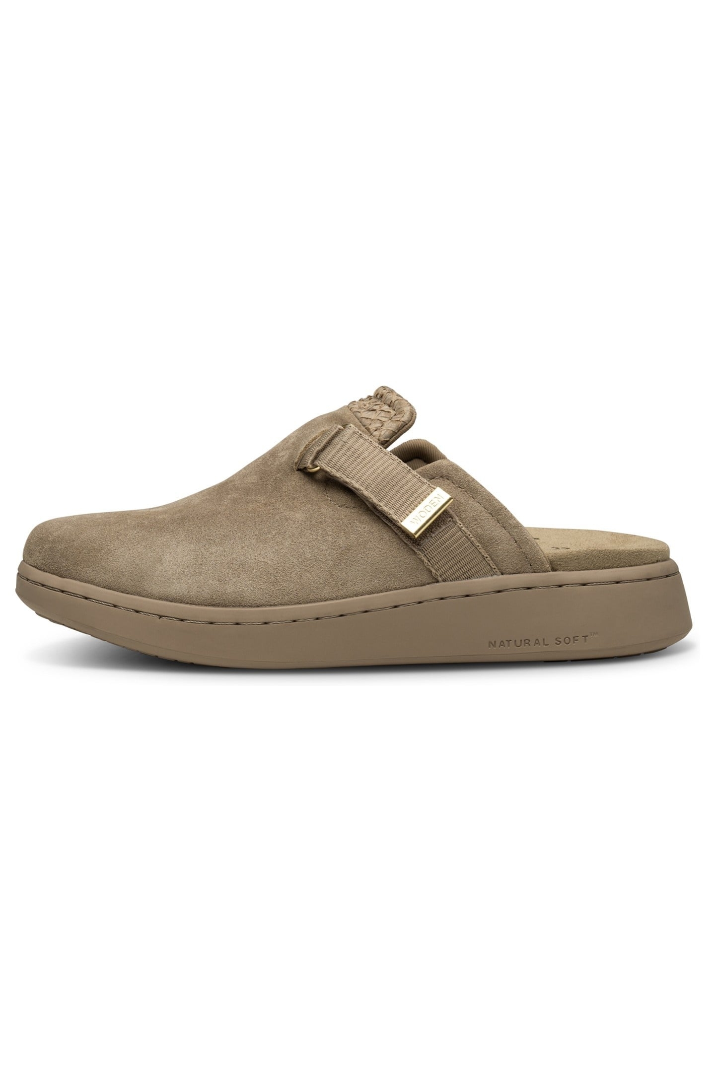 VEGA CLOG SUEDE SILVER MINK 7