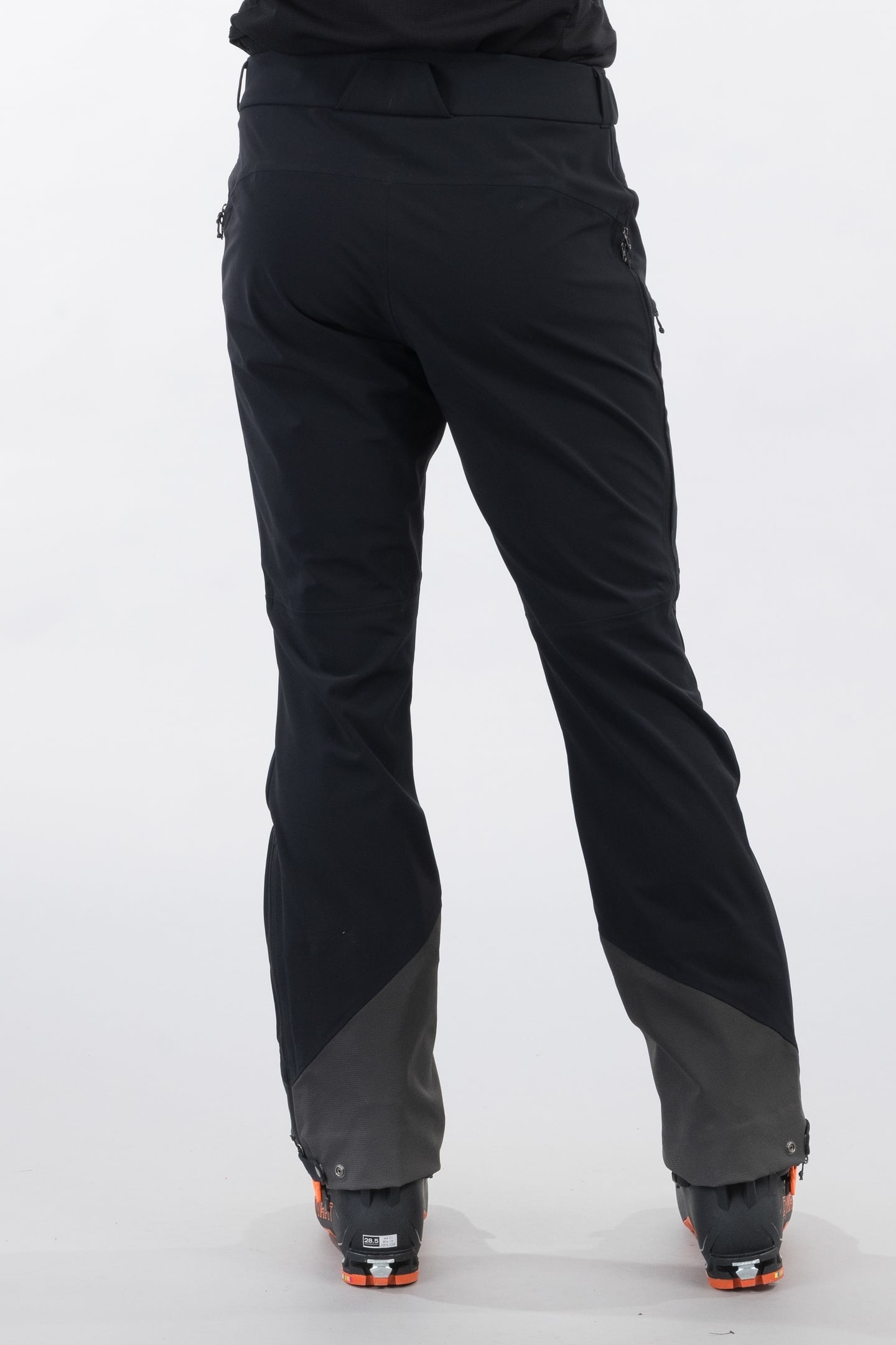 SENJA HYBRID SOFTSHELL PNT BLACK LONG 4