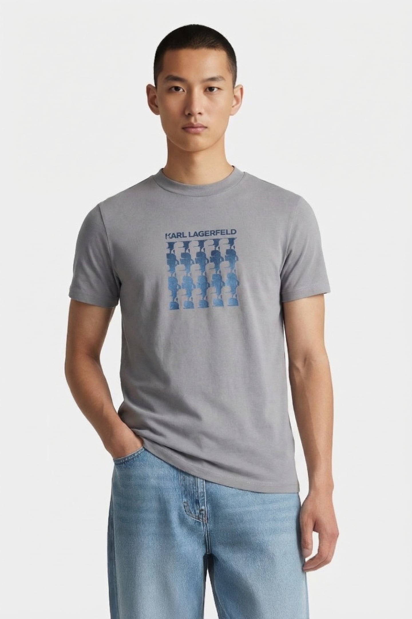 DARK GREY T-SHIRT CREWNECK 1