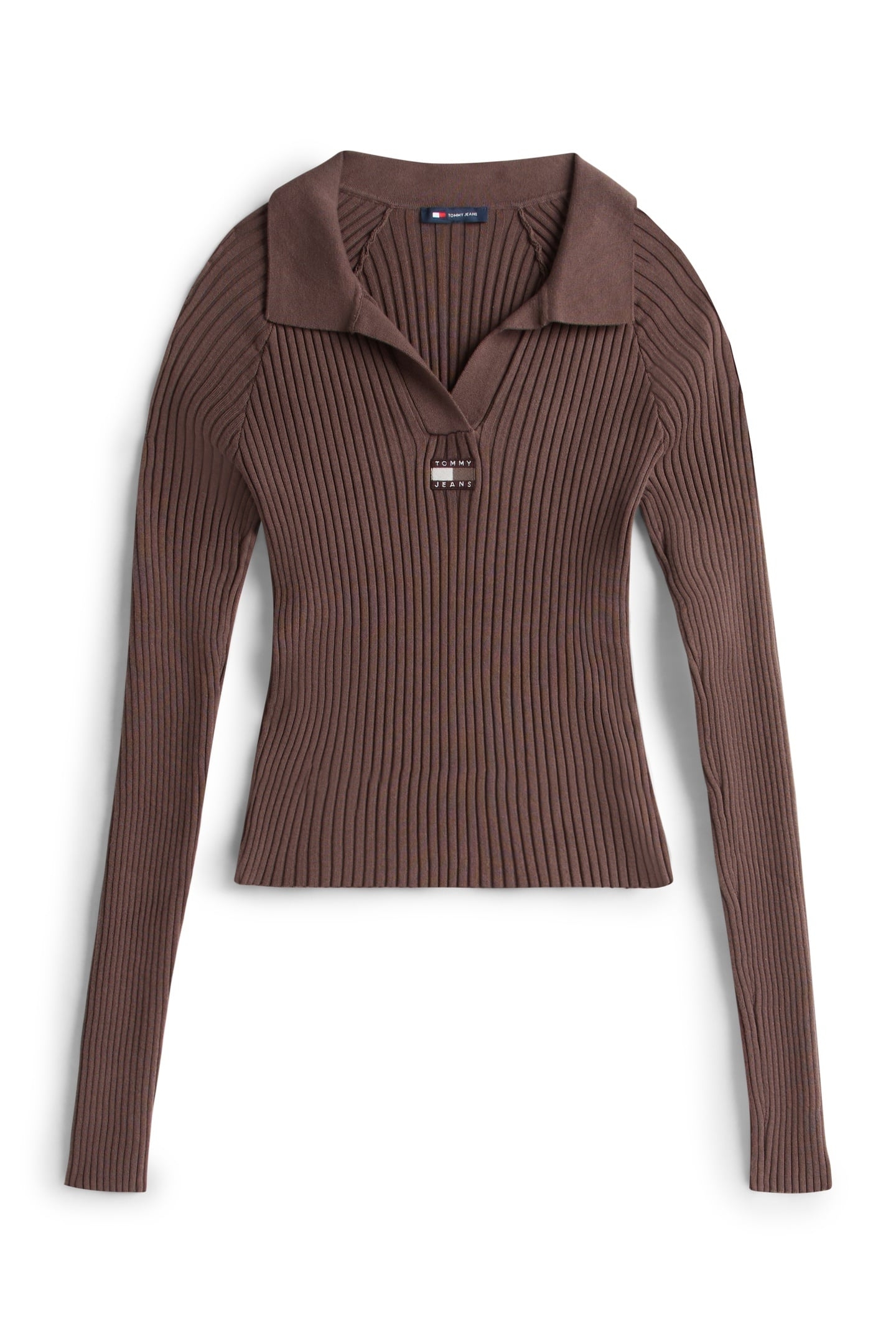 RIBBED POLO BLACK WALNUT 3