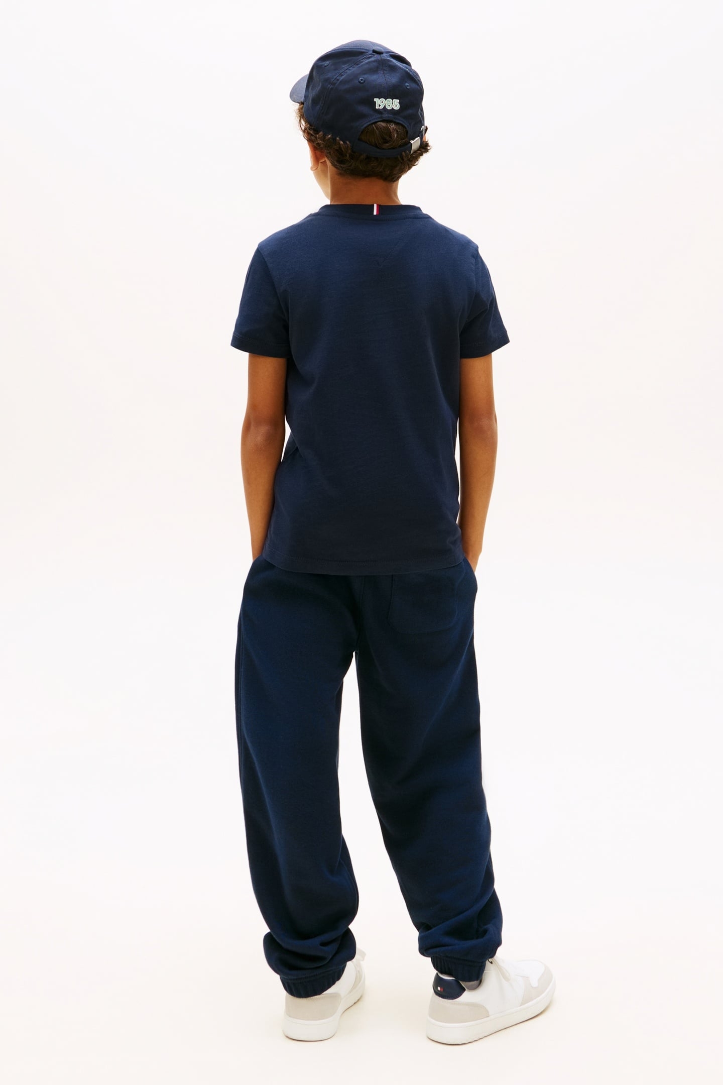 BOYS HILFIGER VARSITY T-SHIRT DARK NIGHT NAVY 2