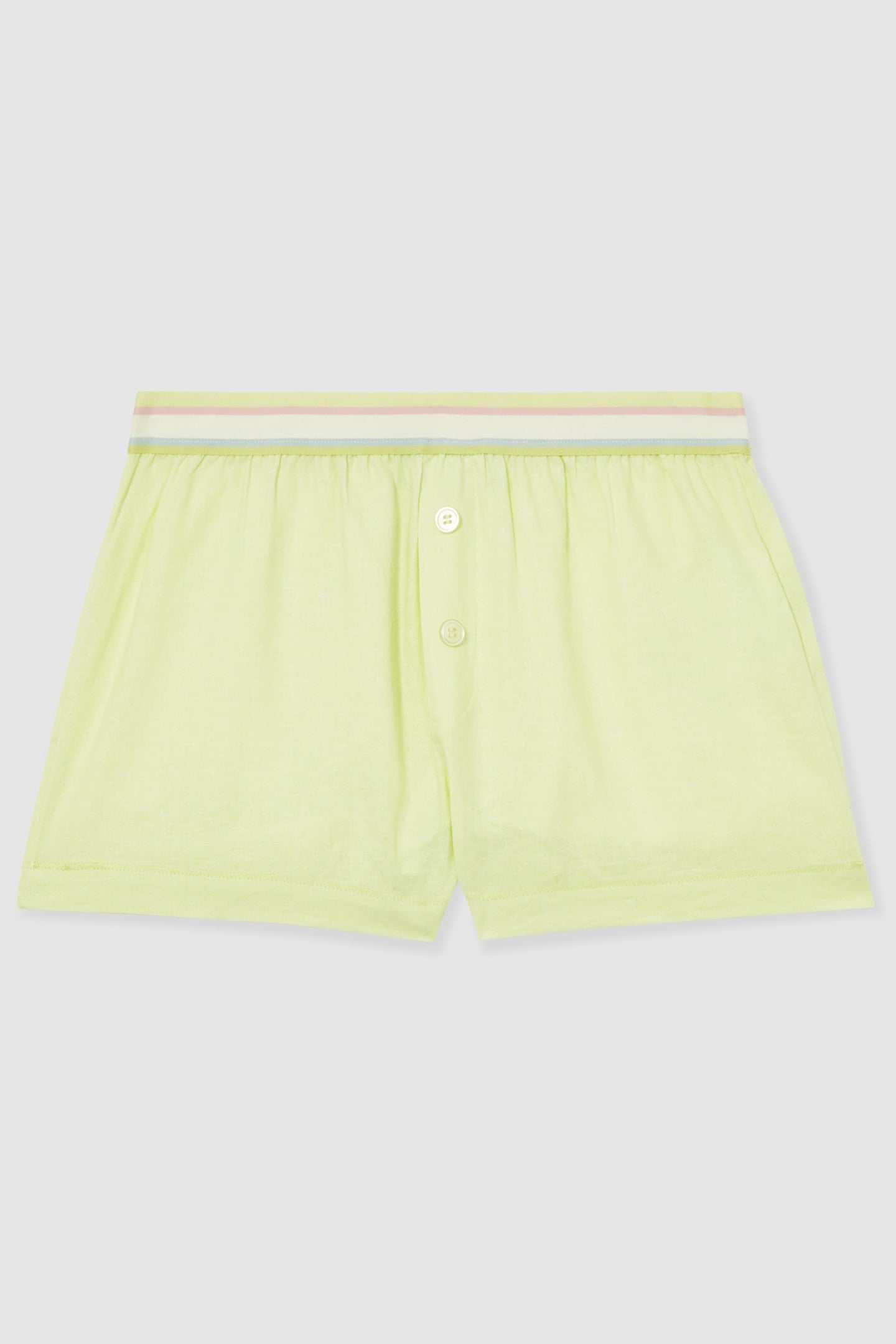 WAISTBAND BOXER SHORT LEMON YELLOW 4