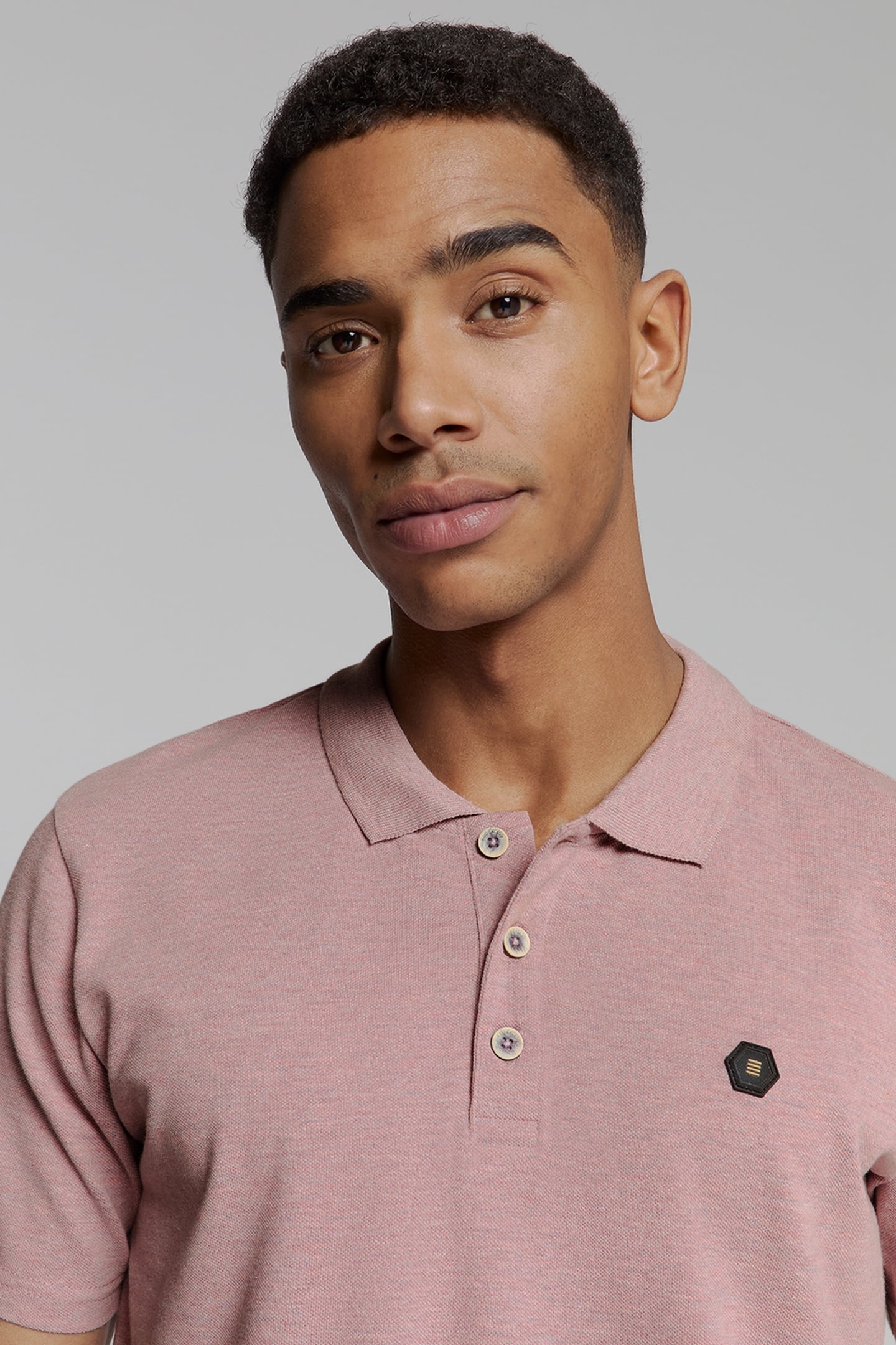 POLO MELANGE MAUVE 3