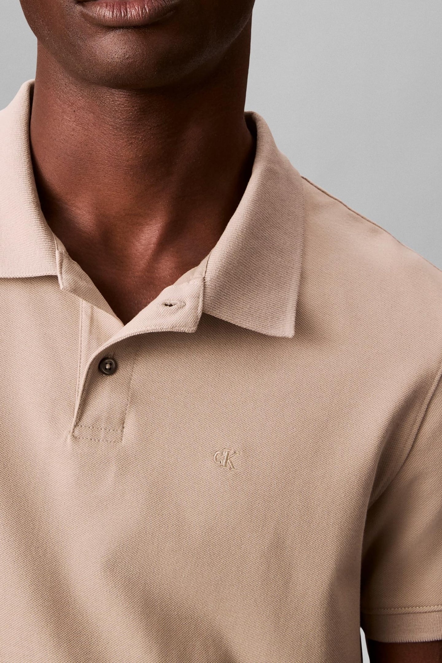 SS SLIM REFINED PIQUE TEE ANCIENT MARBLE 5