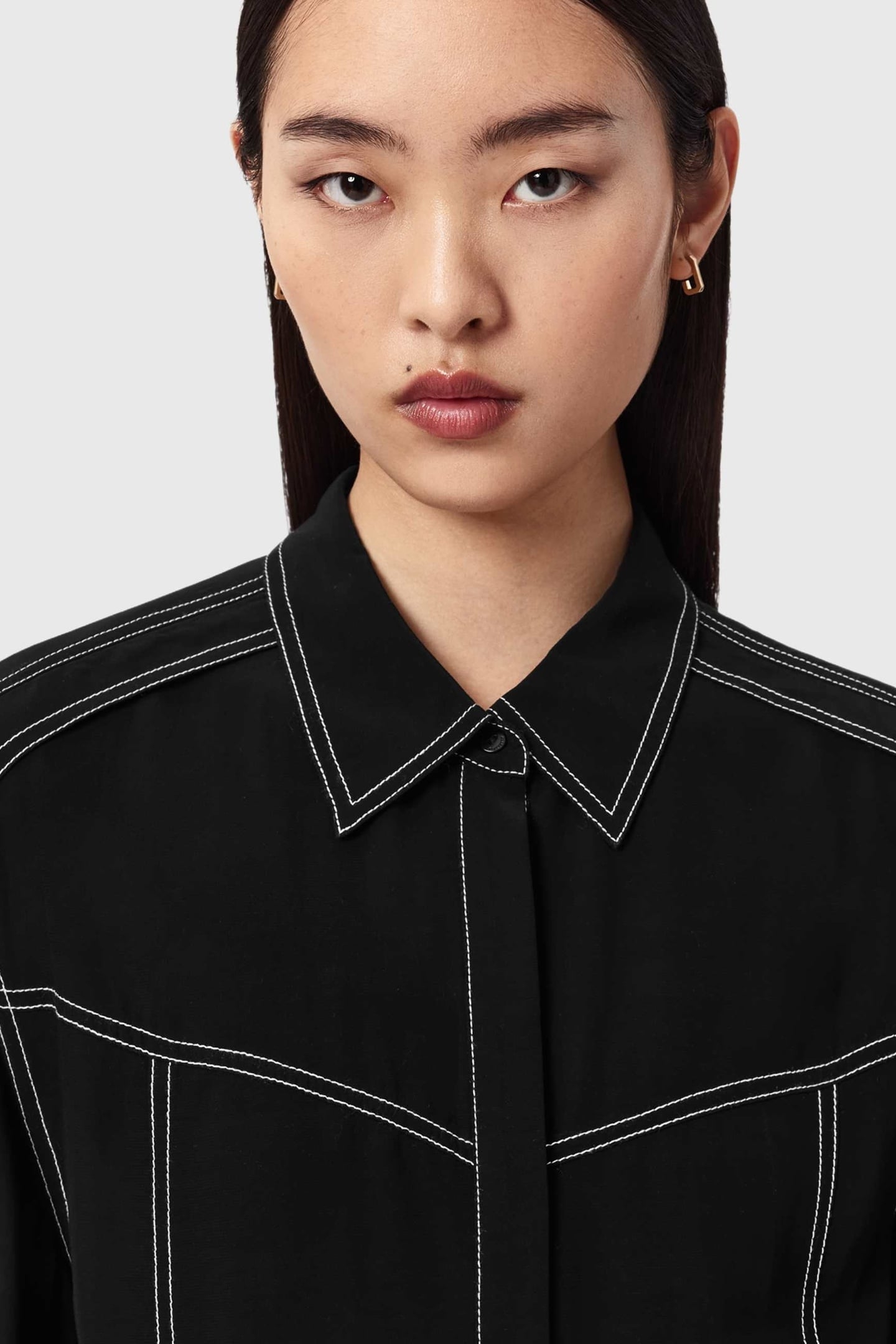 TALA SHIRT DRESS BLACK 6