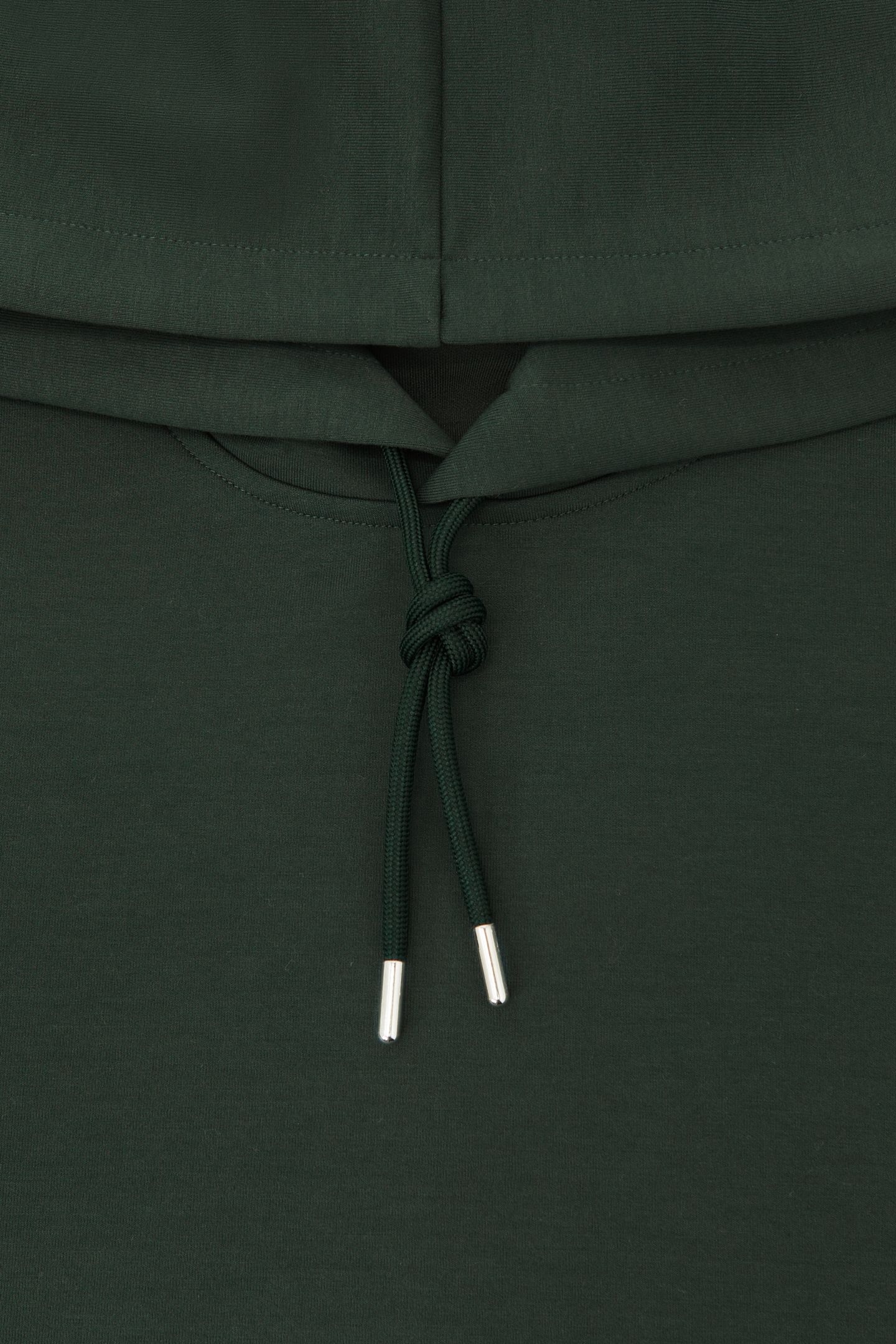 LS INTERLOCK HOODY DARK SAGE GREEN 5