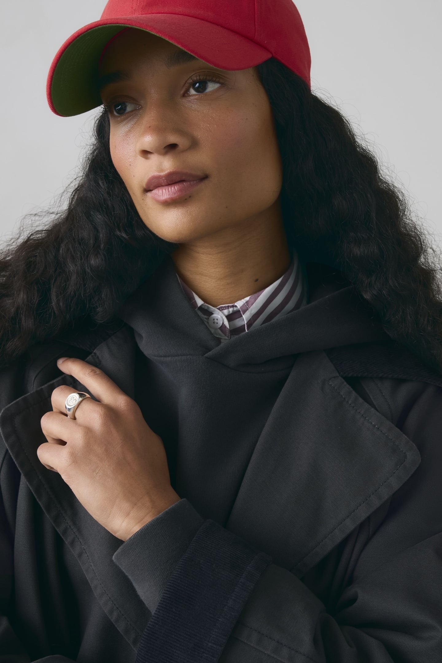 BREE BARN TRENCH COAT GREY 7