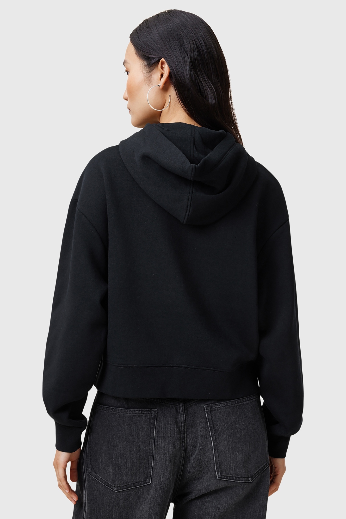 FLOW EMB PIPPA HOODY BLACK 3