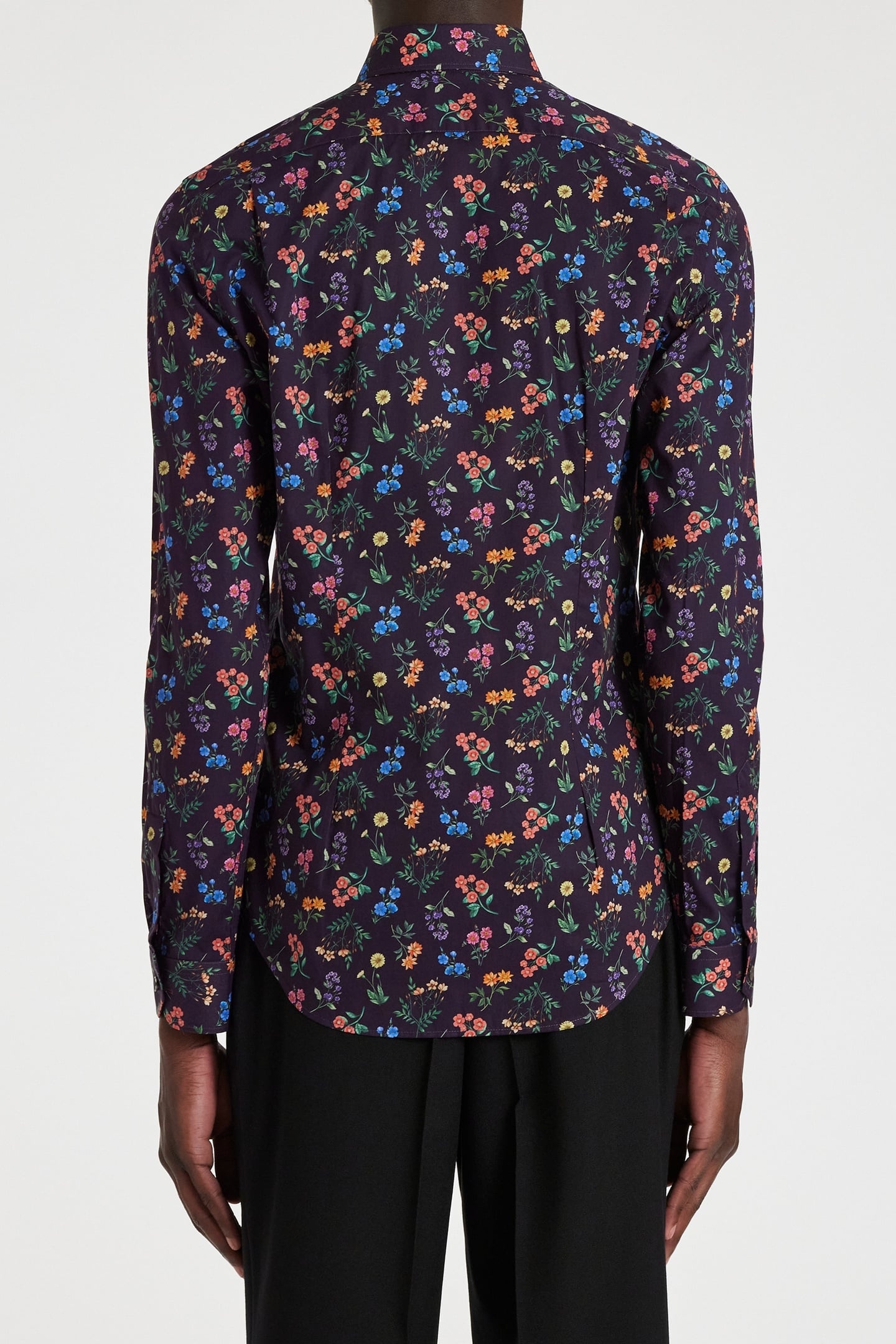 S/C SUPER SLIM FIT SHIRT VERY DARK NAVY 3