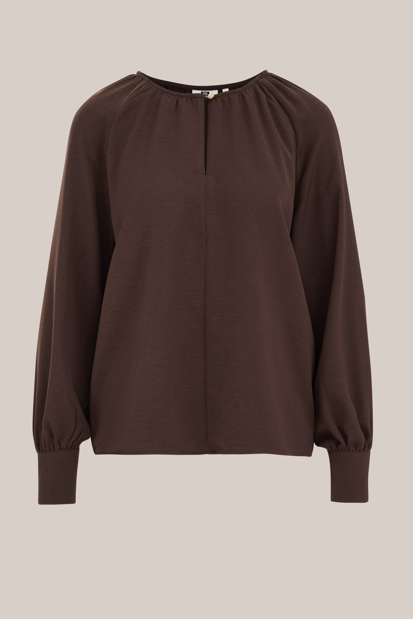 BLOUSE DARK BROWN 4