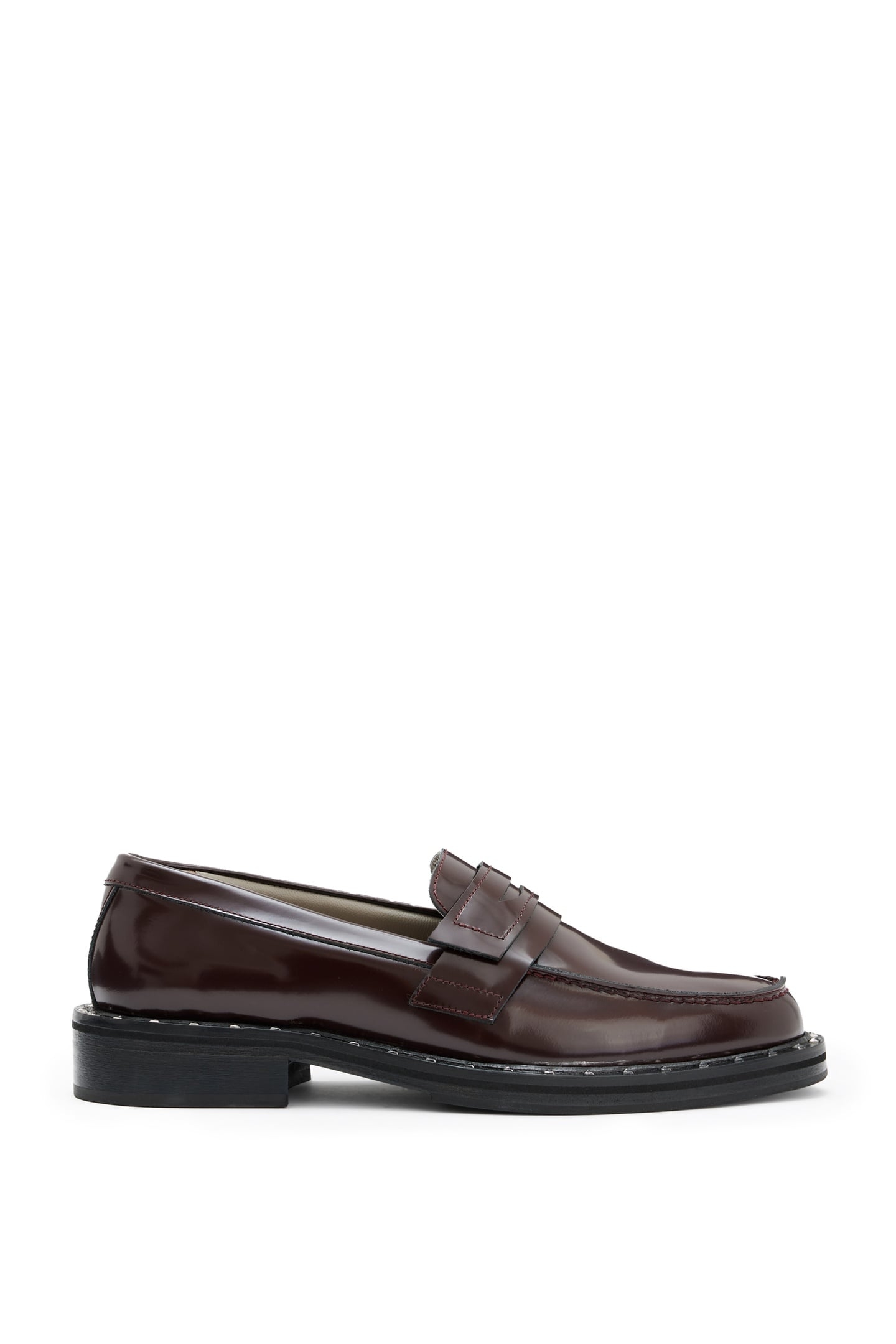 DALIAS LOAFER BORDEAUX RED SHINE 1