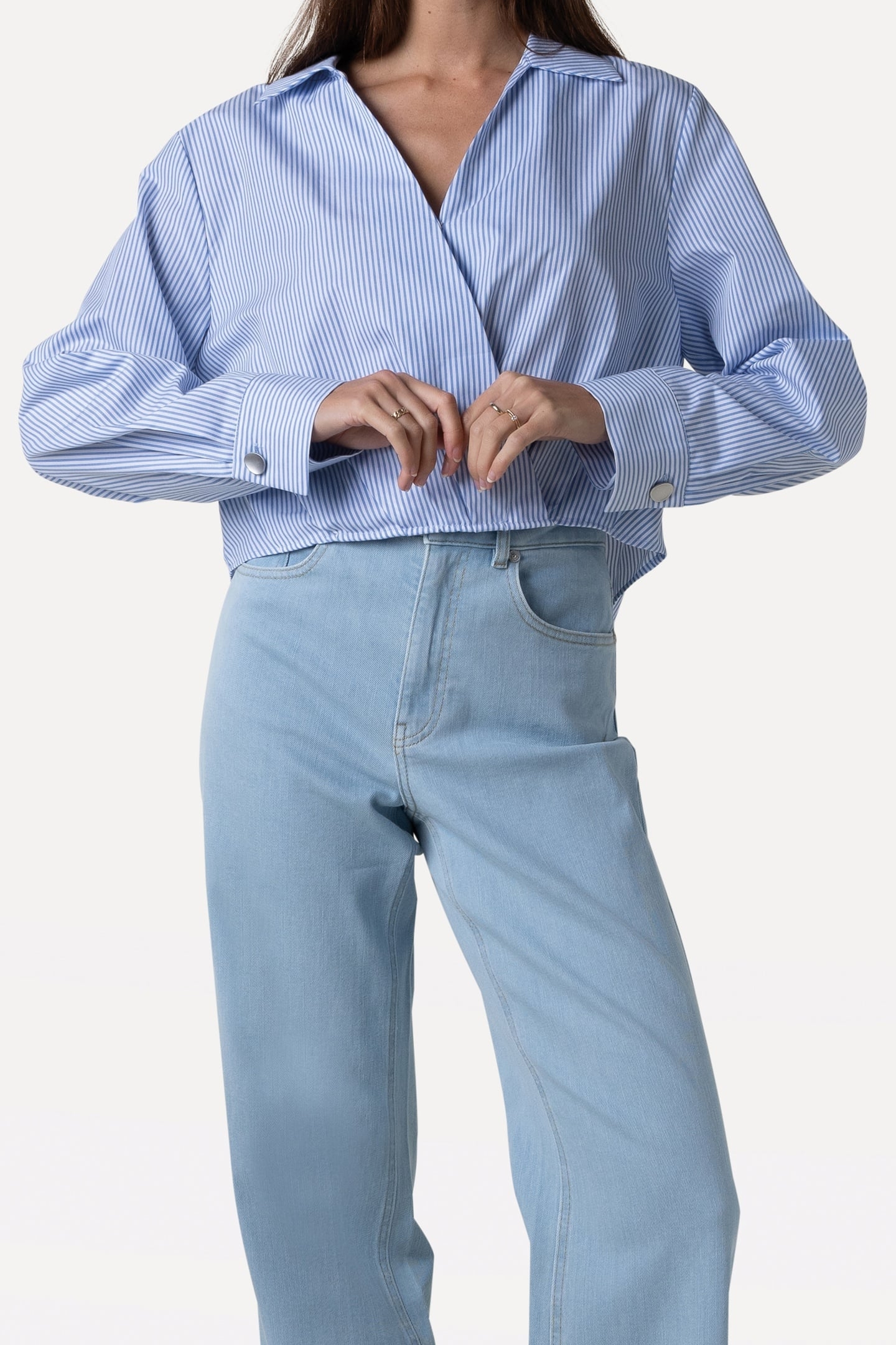 ELSIE TOP WHITE GRANADA STRIPE 3