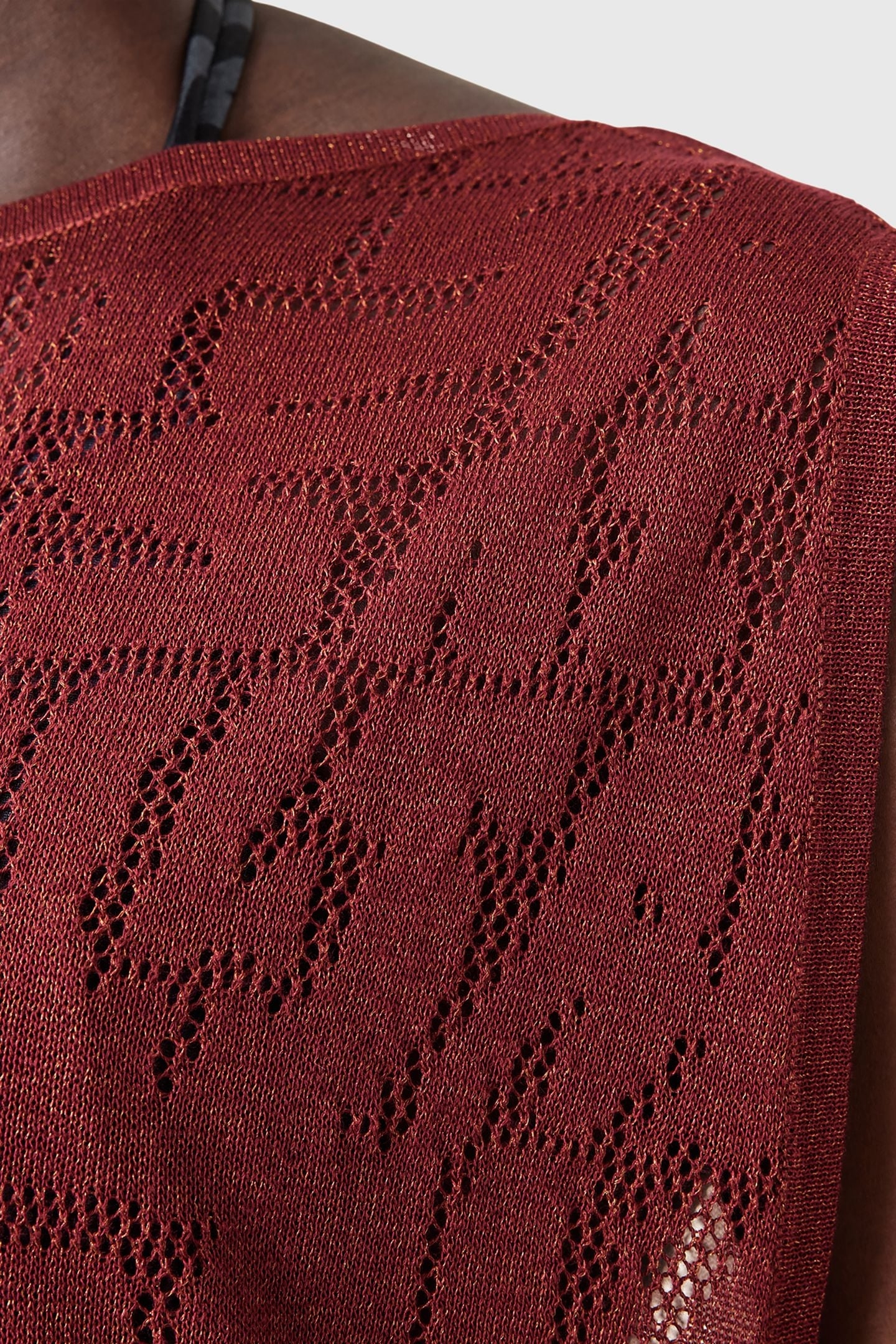 KAITO DRESS ROSEWOOD RED 8