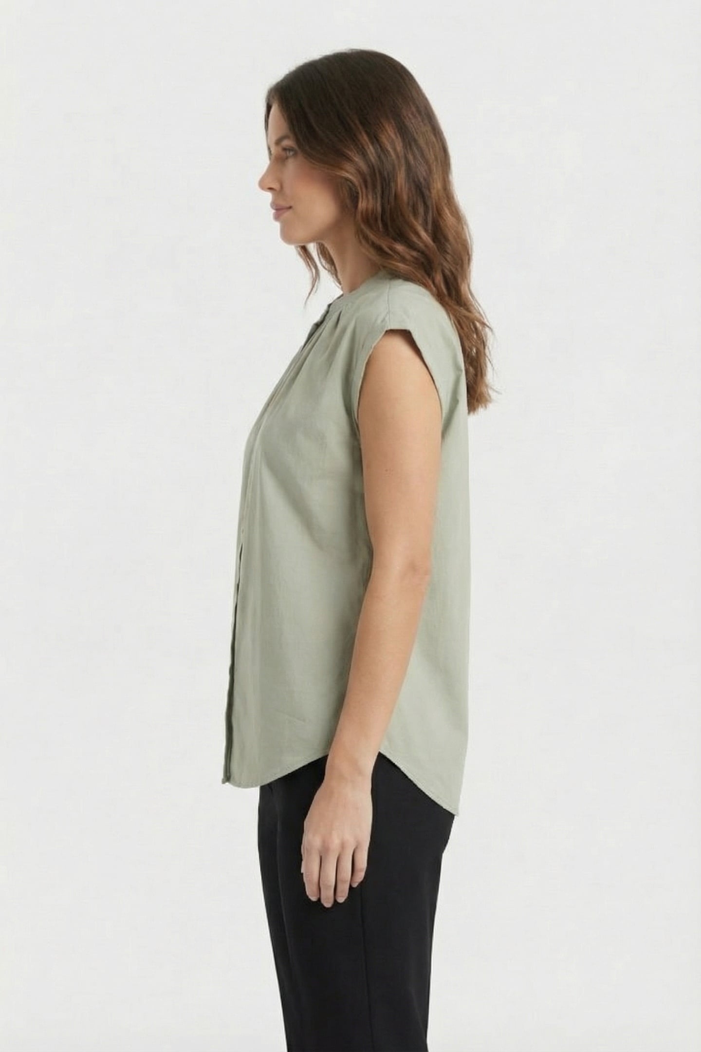 KENDRA BLOUSE GREEN TEA 3