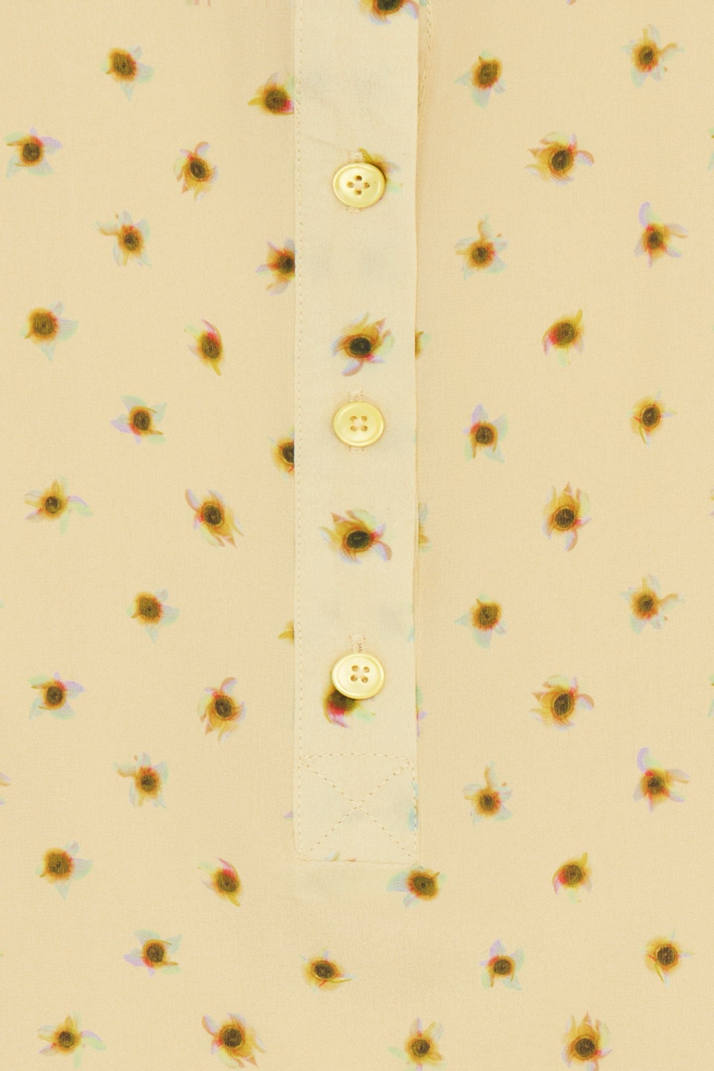 KNITTED VEST WOVEN FRONT YELLOW 4