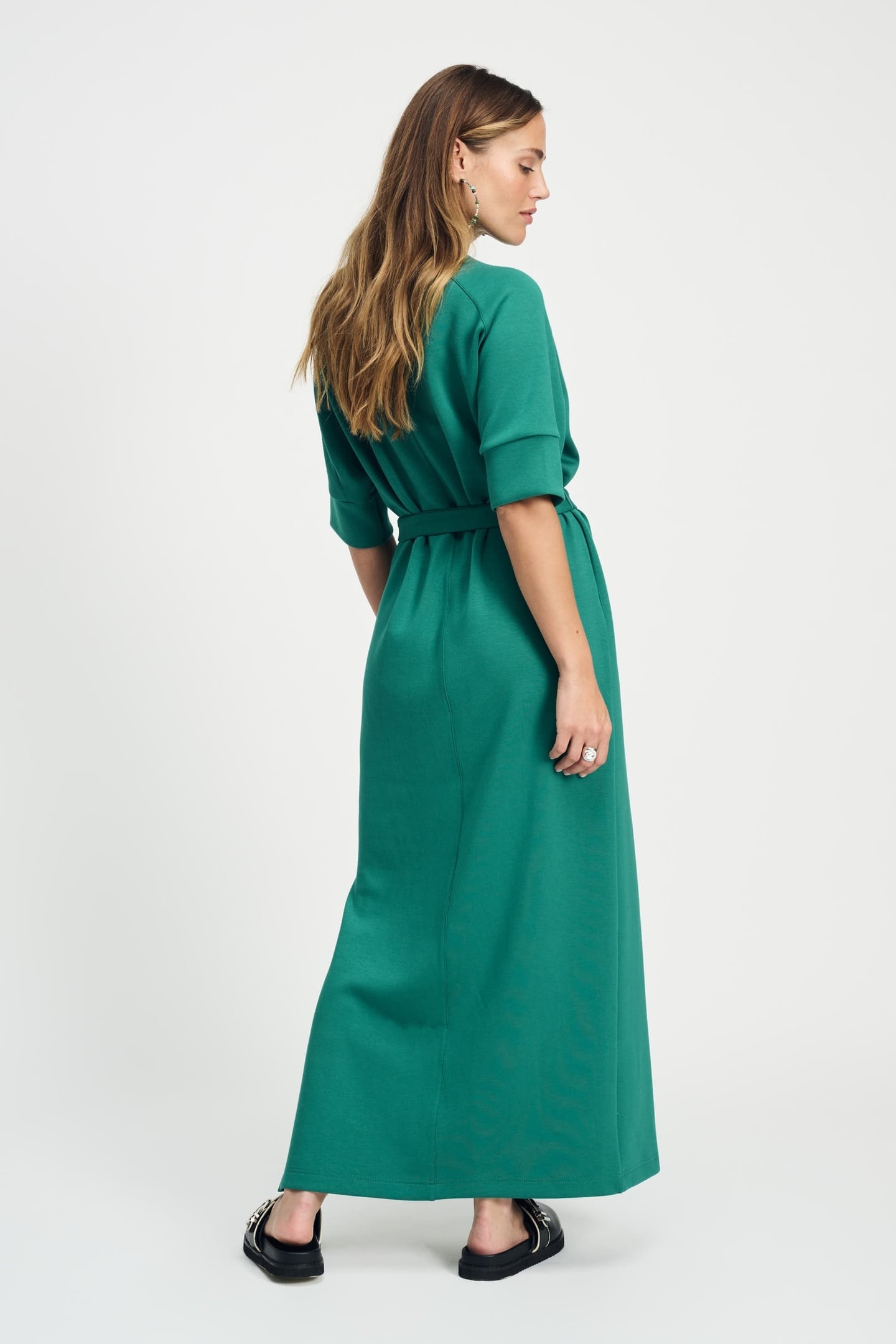 DRESS - NORA MEADOW GREEN 3