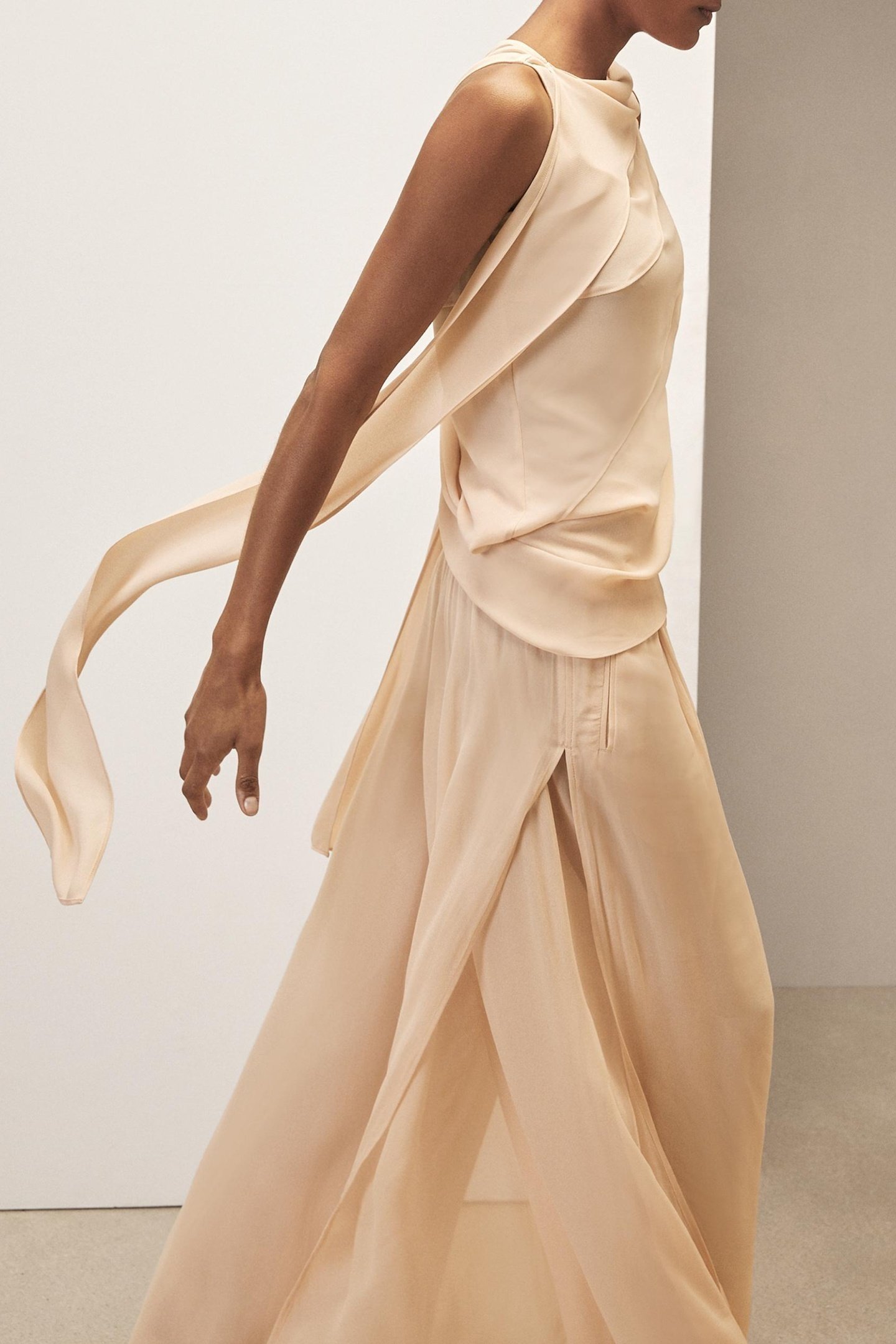 PANEL DETAIL SHELL TOP PALE PINK 3