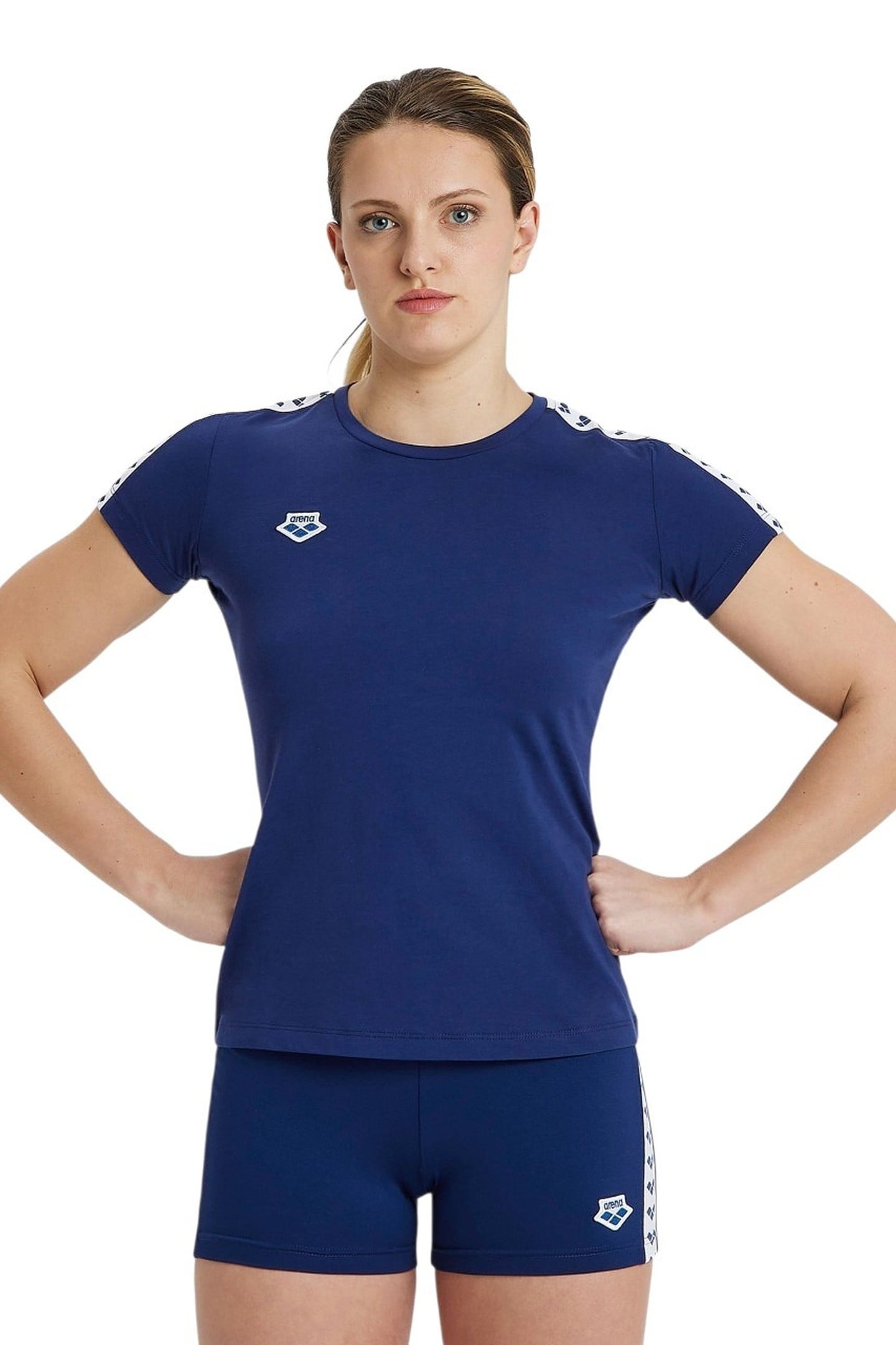 W T-SHIRT TEAM NAVY-WHITE-NAVY 2