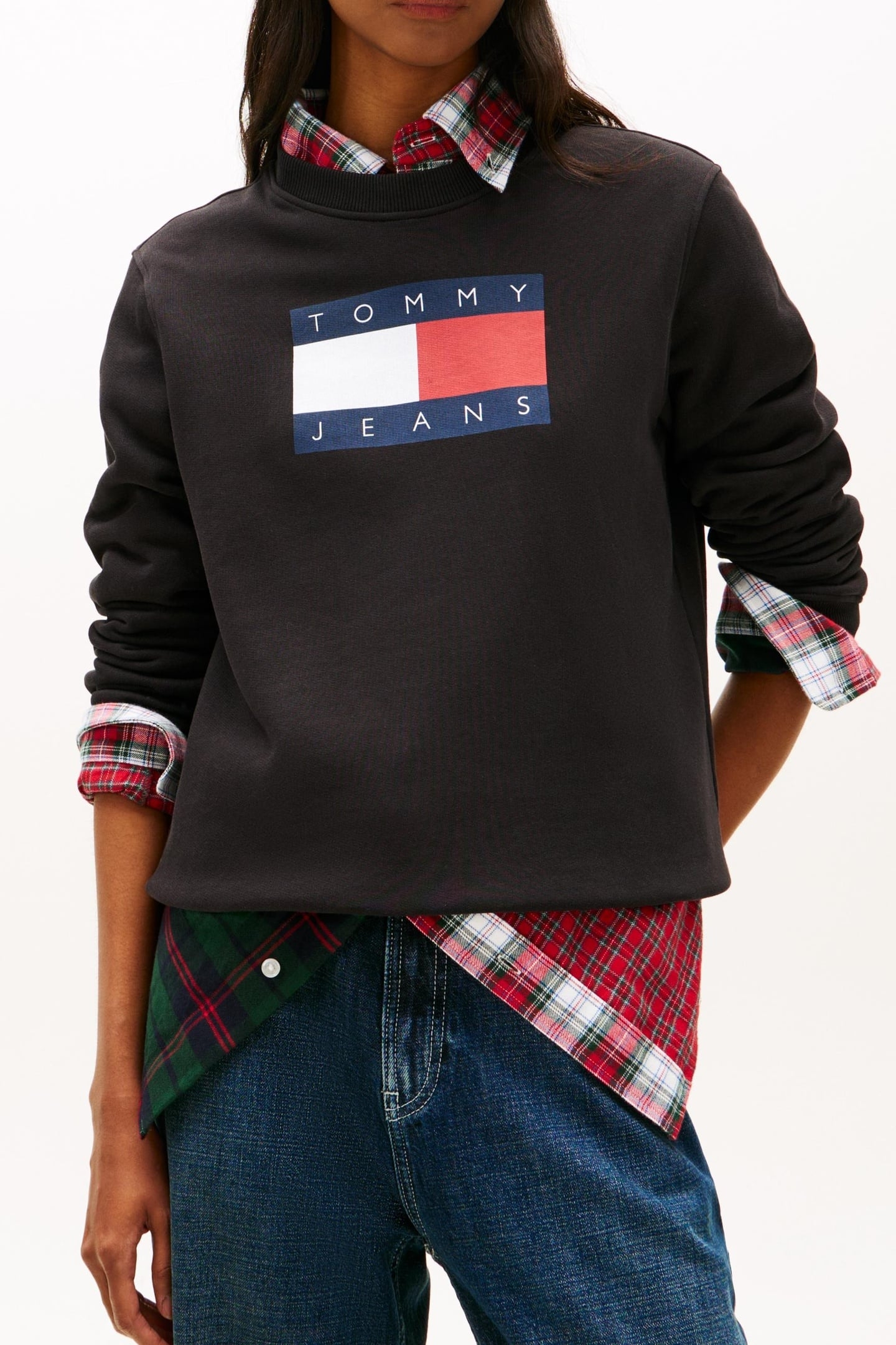 REGULAR FLAG CREW BLACK 1