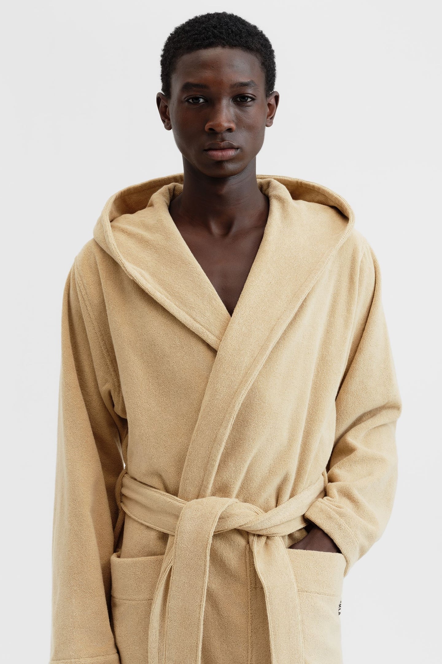 UNISEX HOODED BATHROBE SIENNA 6