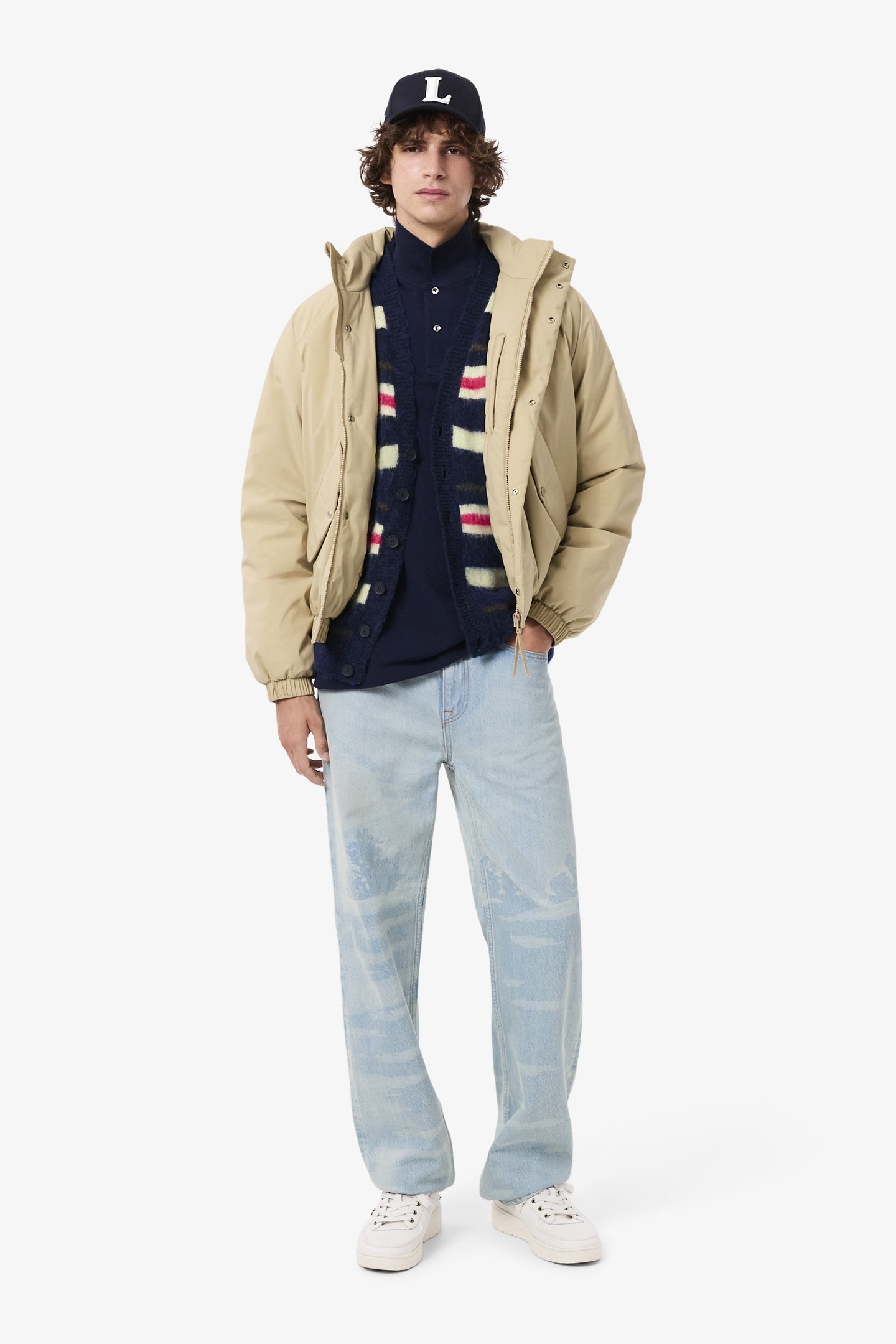 SWEATER NAVY BLUE/POLLEN 6