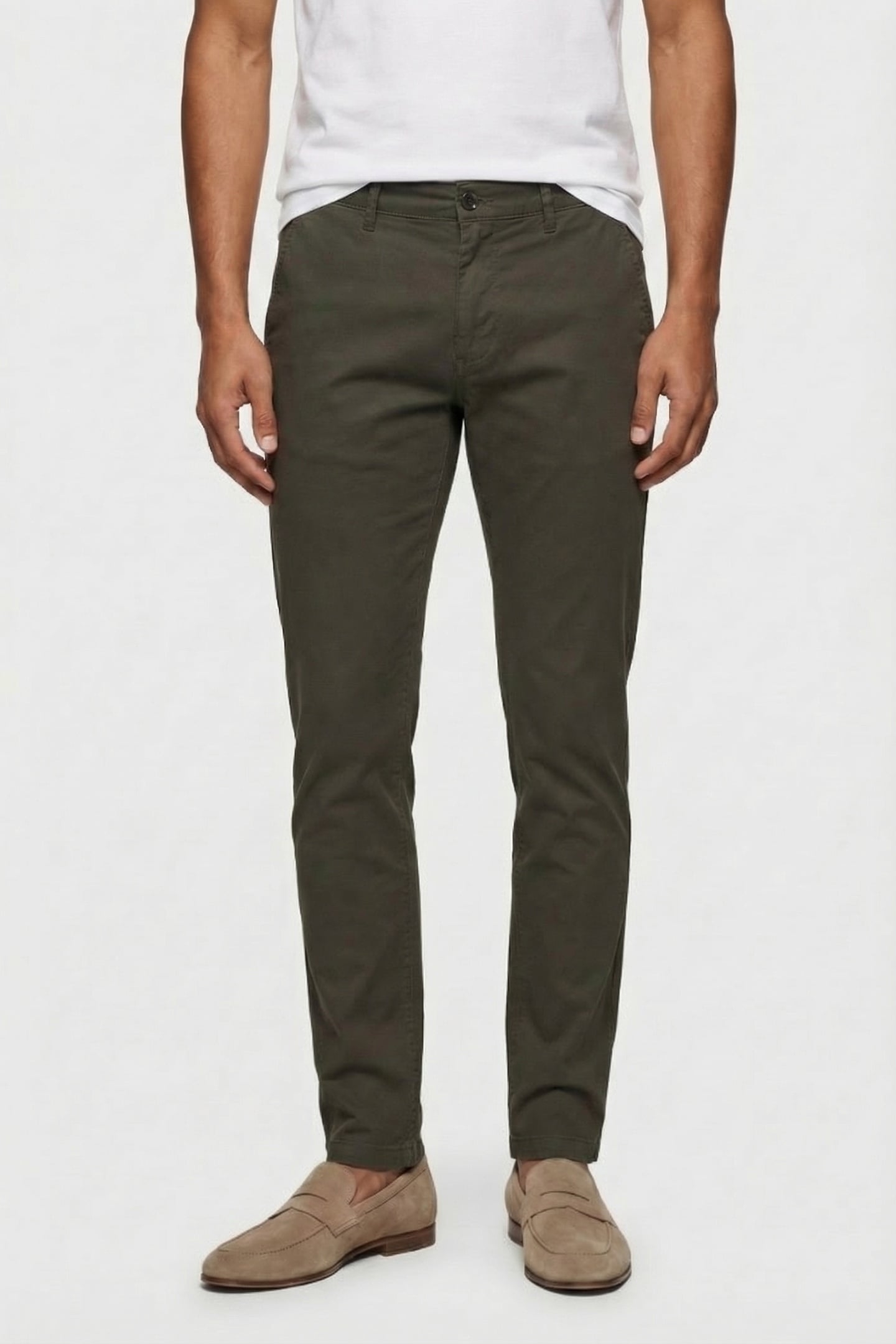 MARLON SUMMER CHINO DARK ARMY 1