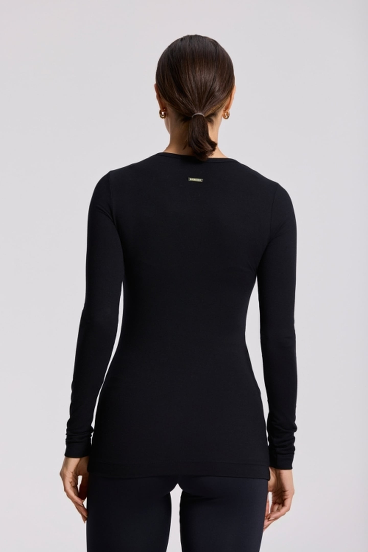 NINA LONGSLEEVE TOP BLACK 3