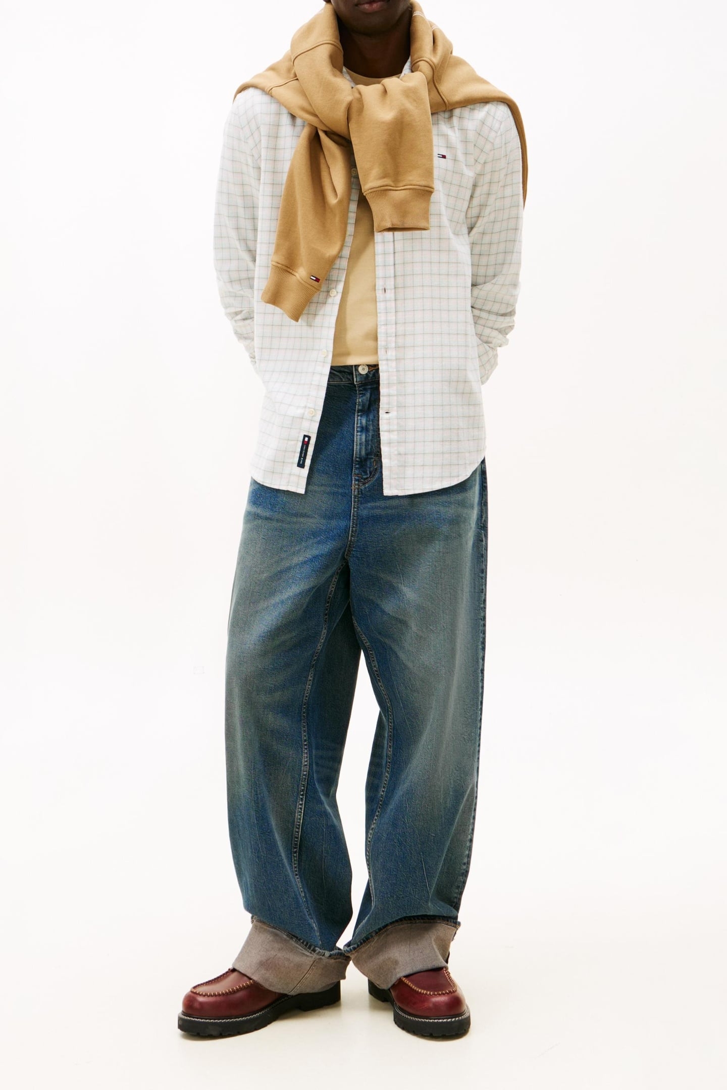 THEO BAGGY LOOSE JEANS DENIM DARK 2