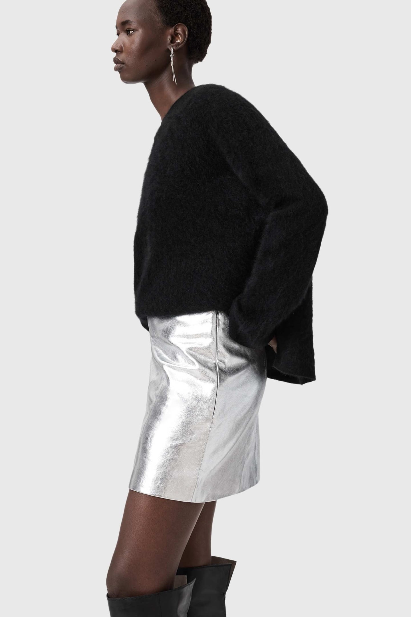 RENAI SKIRT SILVER 3