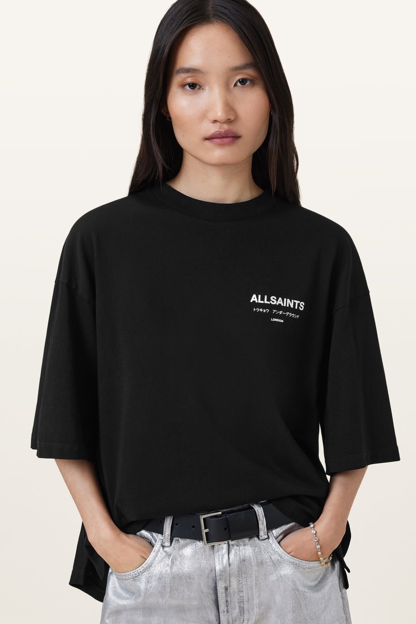 UNDER AMELIE TEE BLACK 1