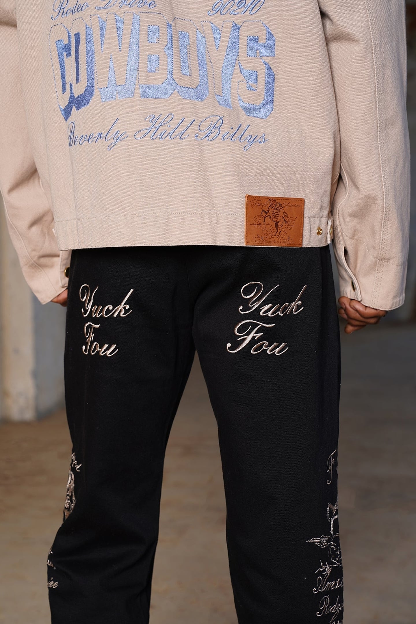 UNISEX CHAPS BLACK 3