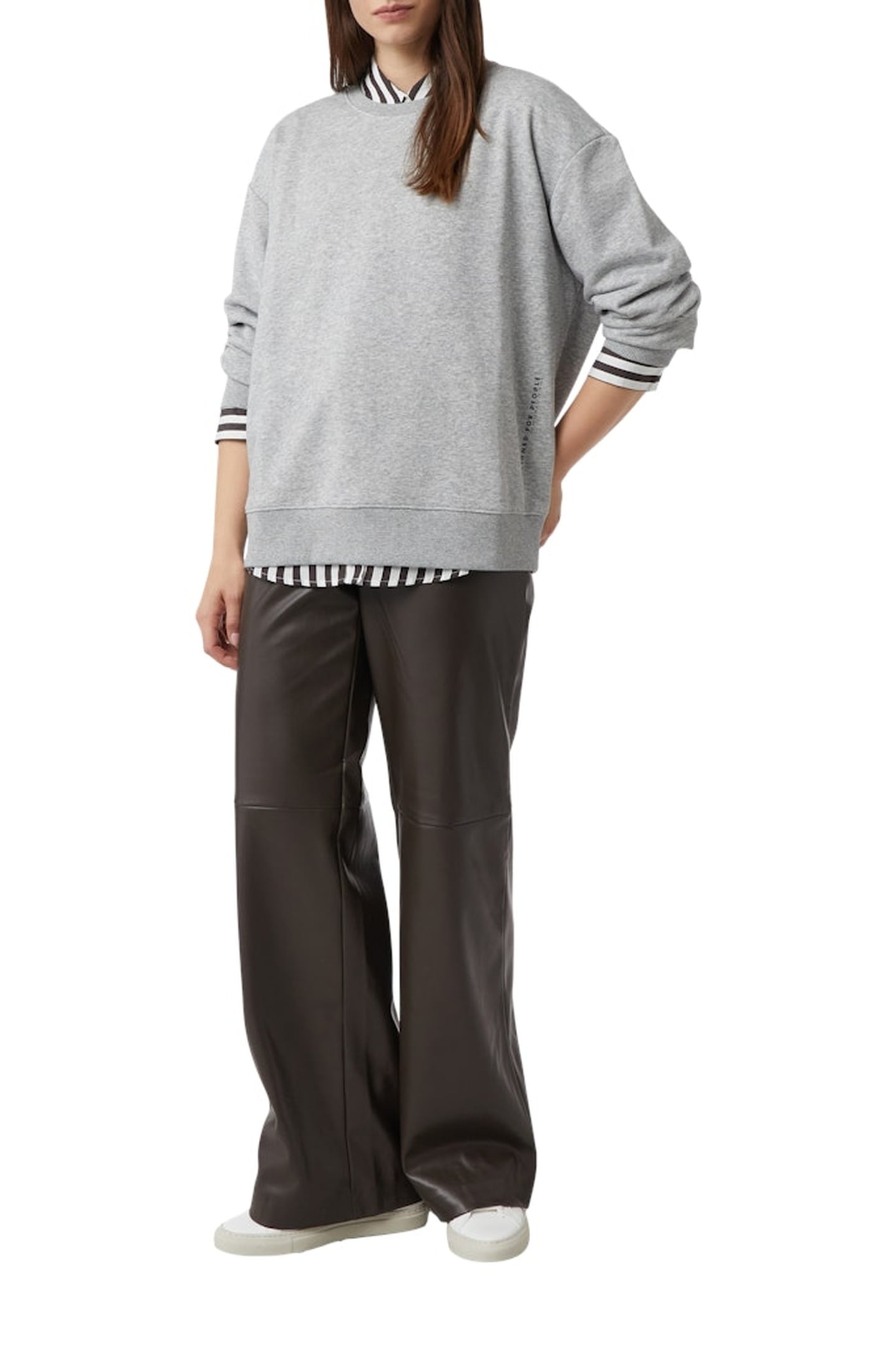 COMMA SWEATERS LIGHT GREY 2