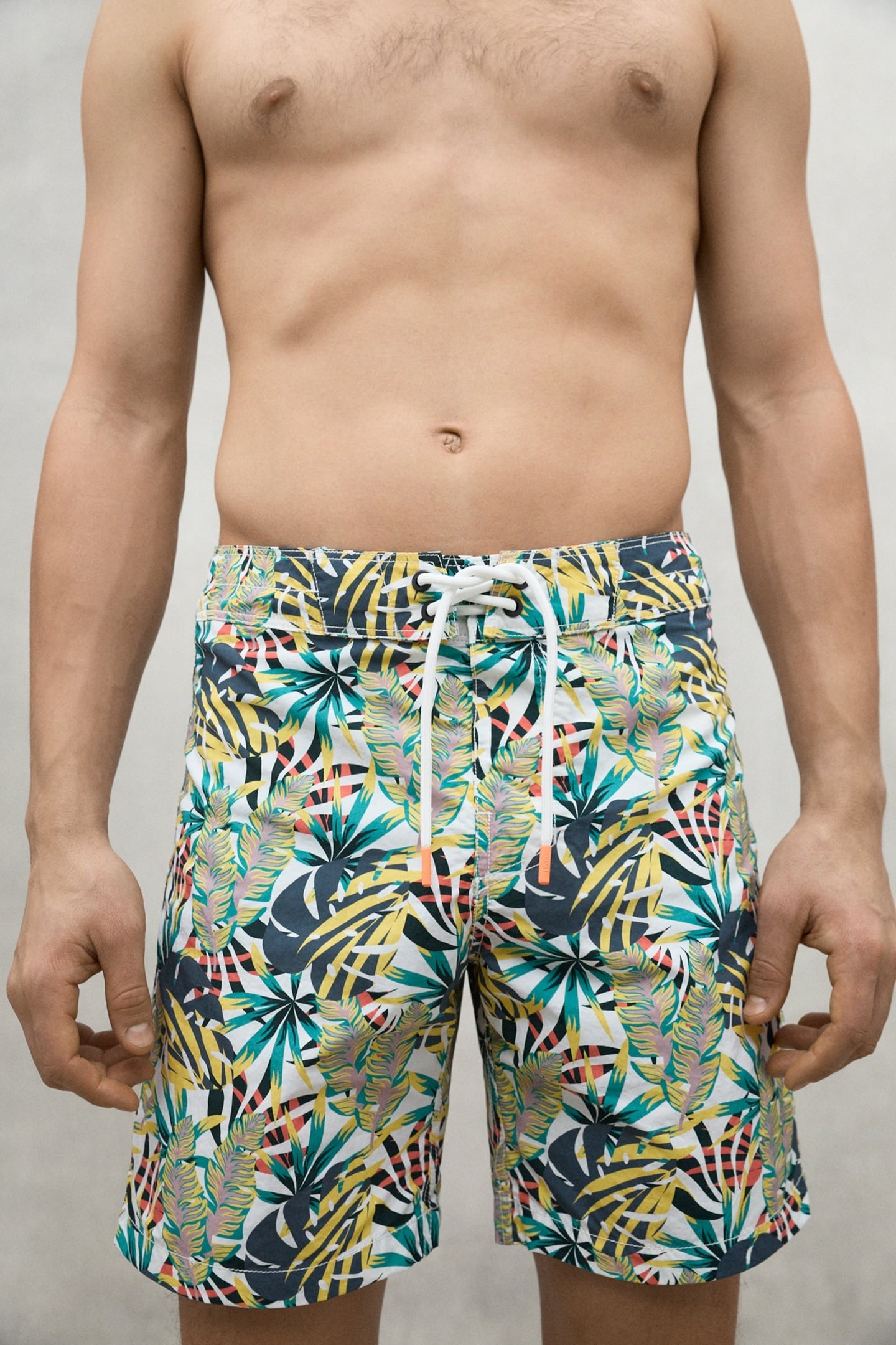 BYRONALF SWIMSUIT JUNGLE PRINT GREEN 1