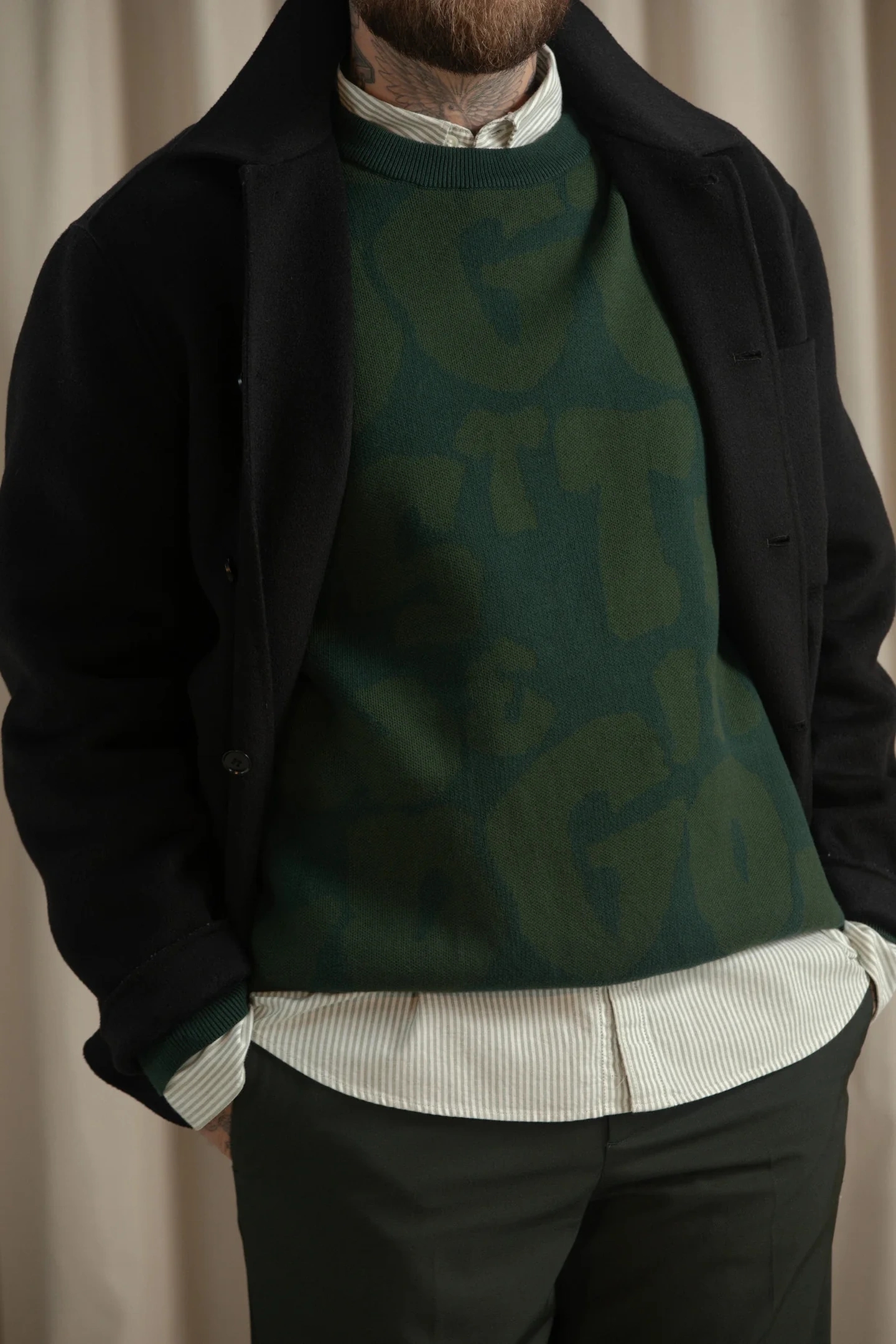 UNISEX THE LOUIS DARK GREEN 3