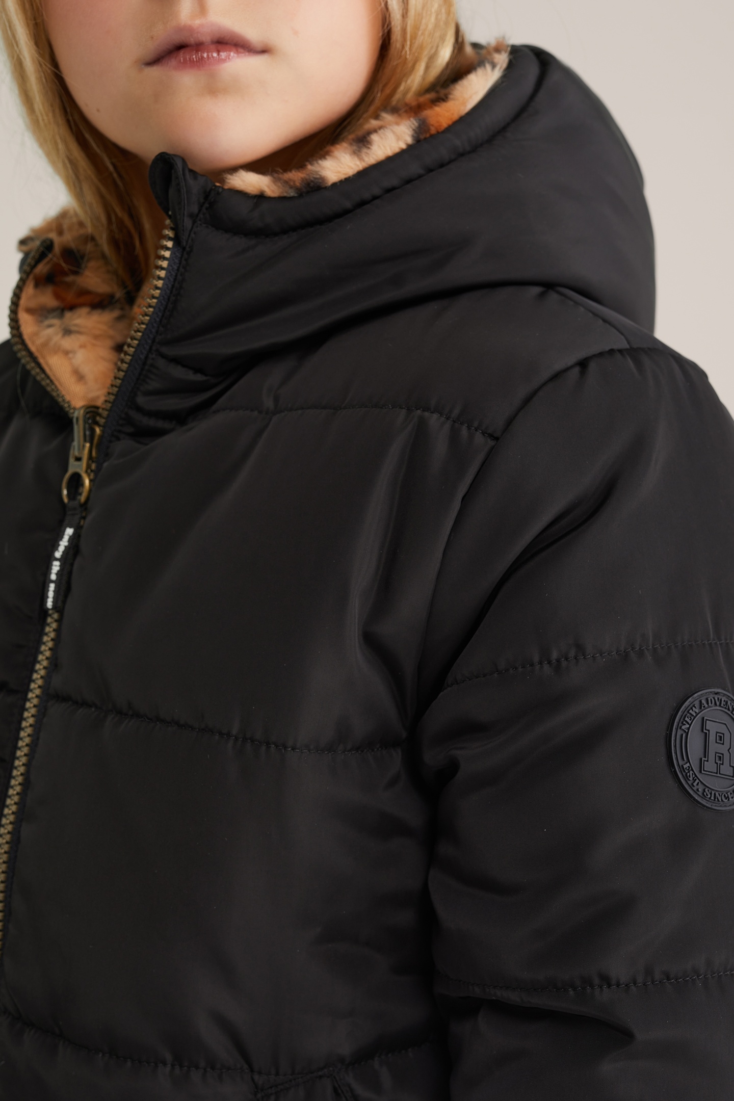 JACKET REVERSIBLE BOMBER BLACK 6