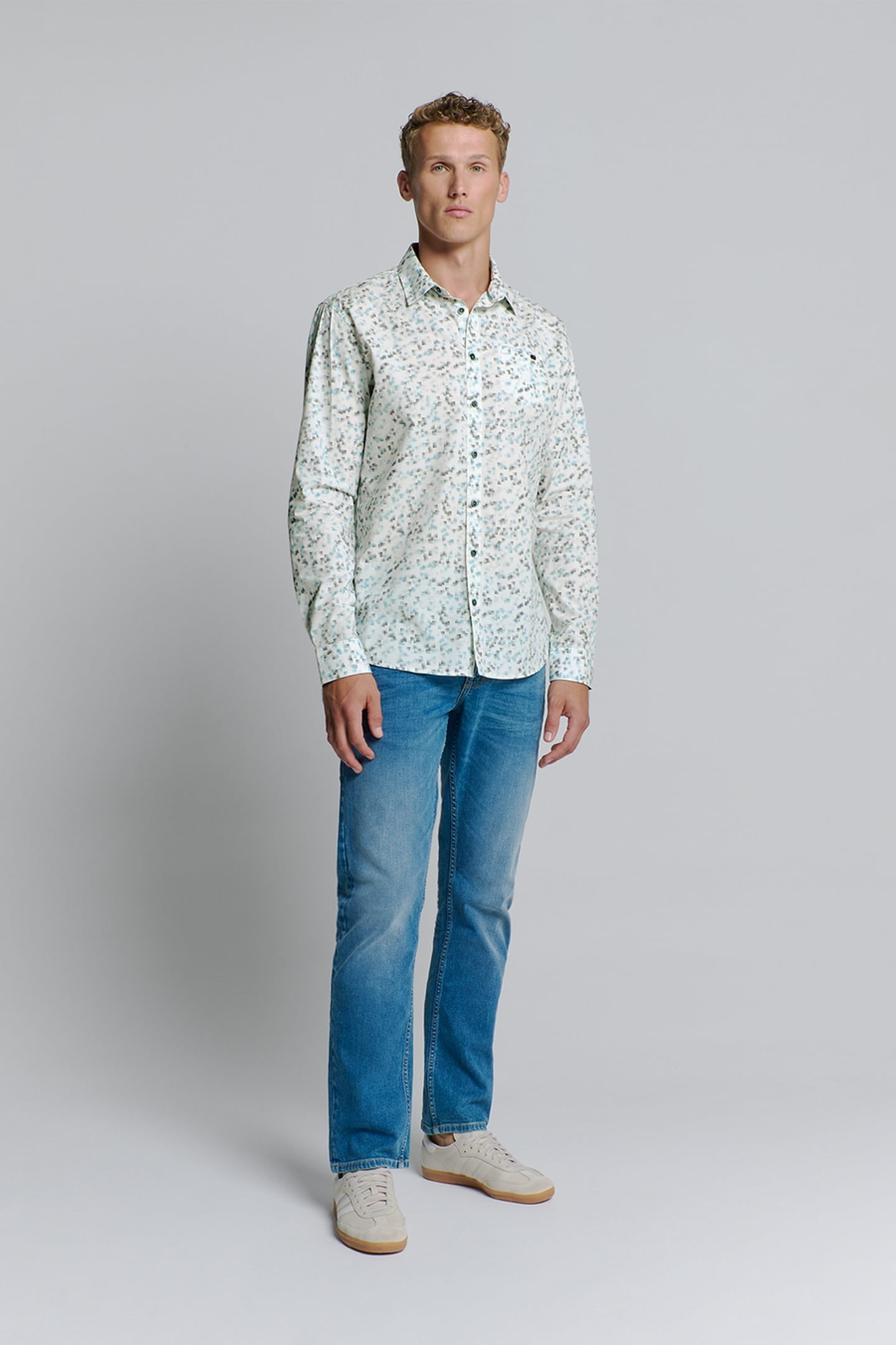 SHIRT STRETCH ALLOVER PRINTED ICE 3